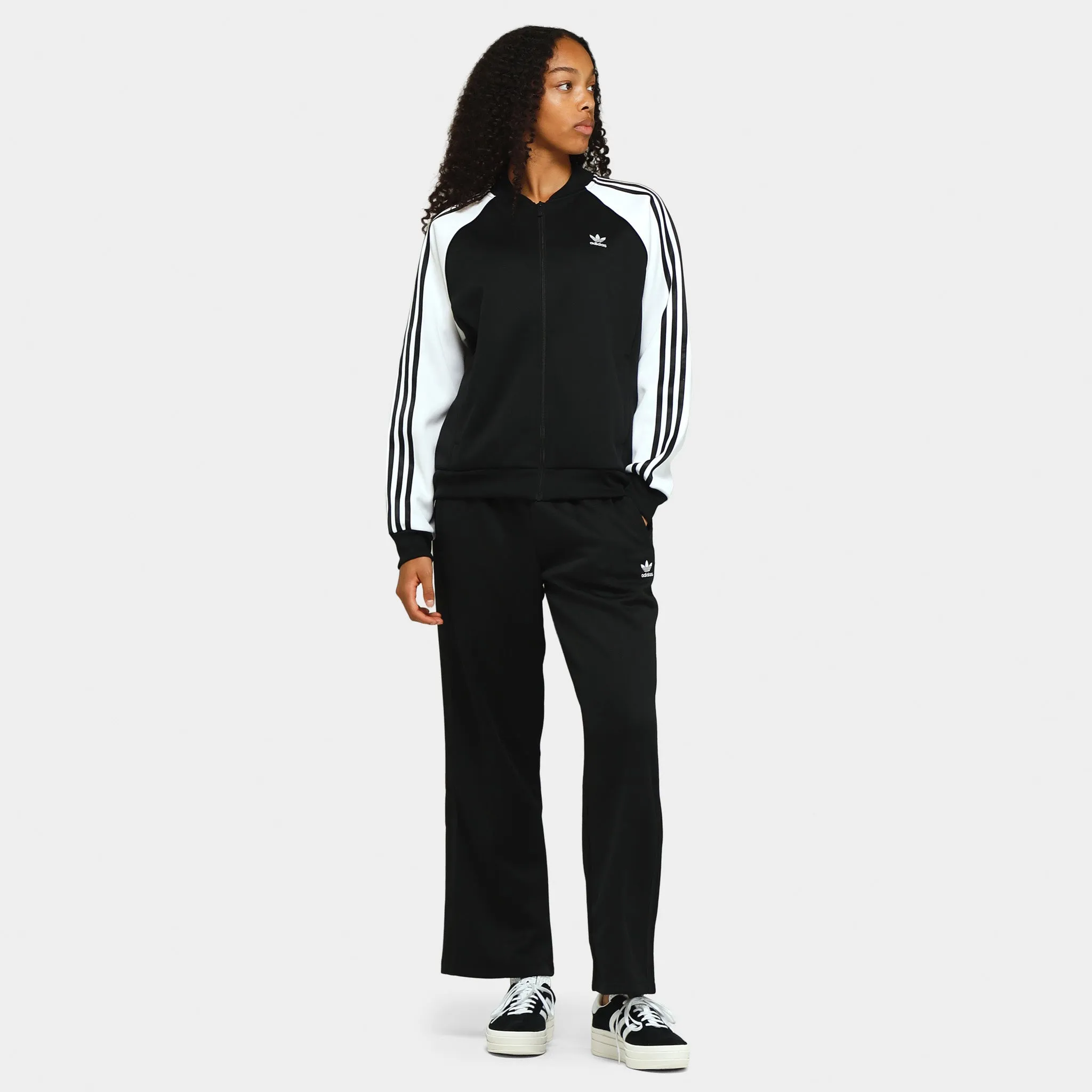 adidas Originals Women's Adicolor Classics Oversized SST Track Pants / Black