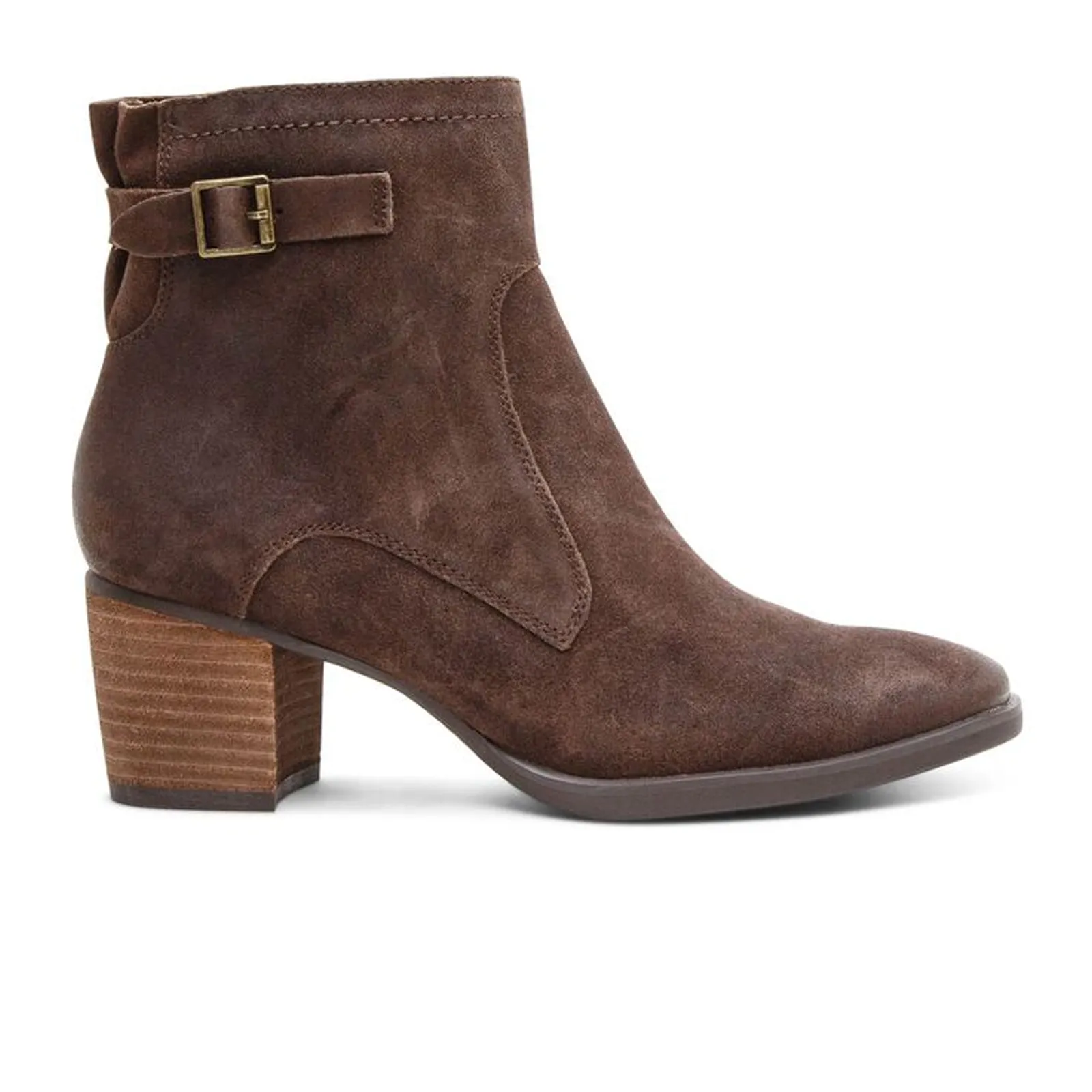 Aetrex Rubi Ankle Boot (Women) - Dark Brown