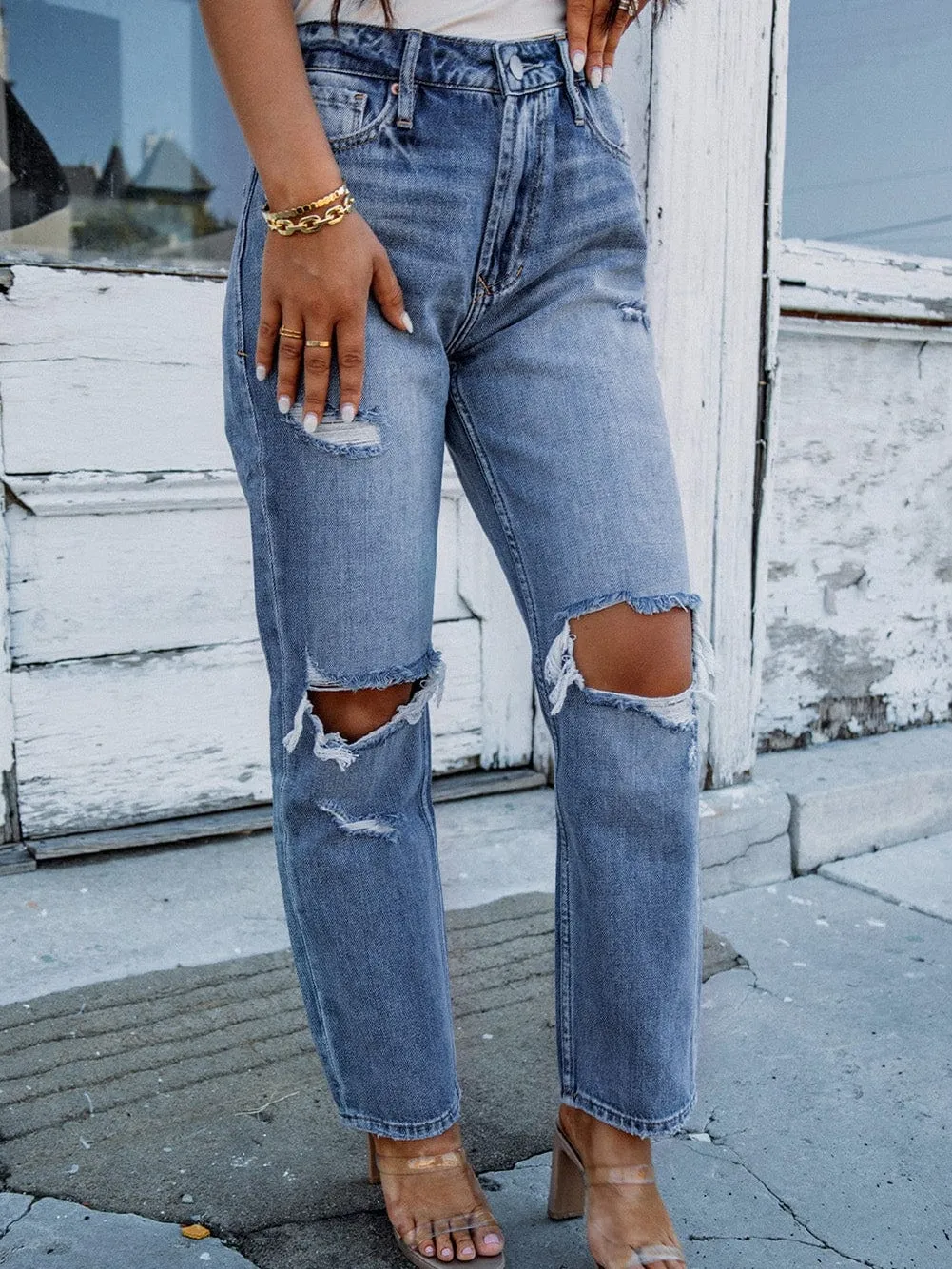 Baggy Ripped Jeans