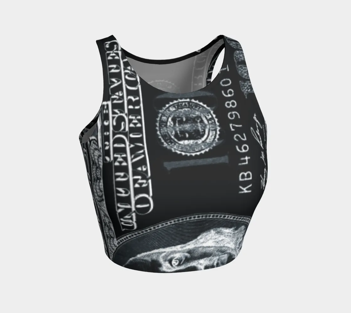 Benjamin Franklin Athletic Crop Top