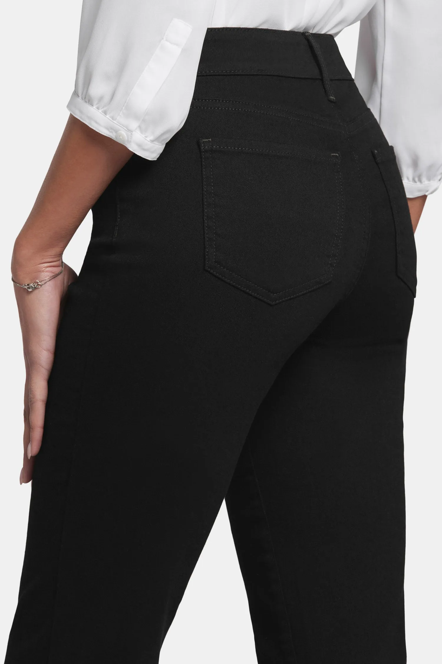 Blake Slim Flared Jeans - Black