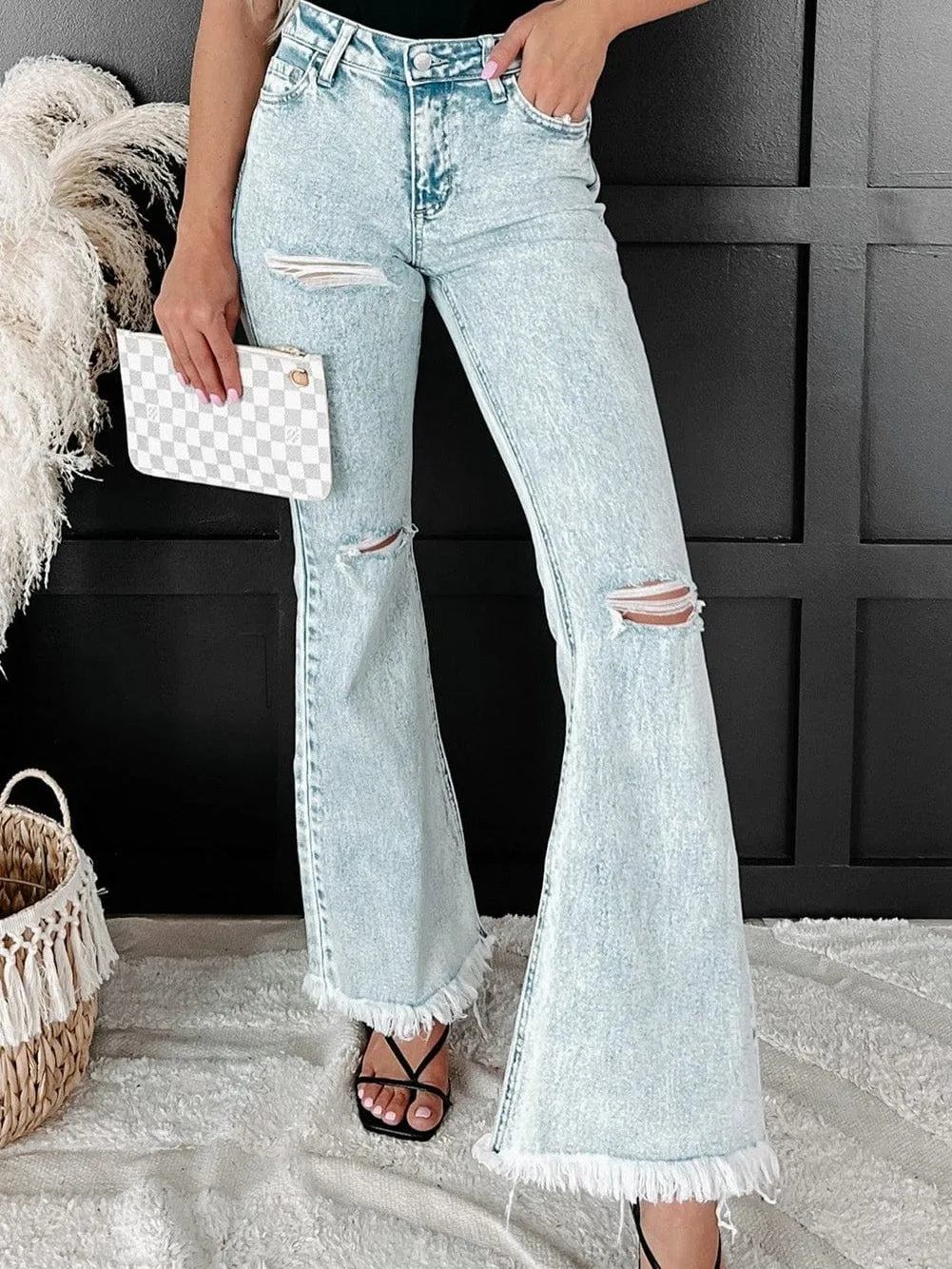 Boho Flare Jeans