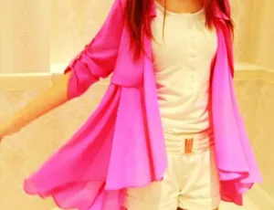 Breezy Chiffon Cardigan