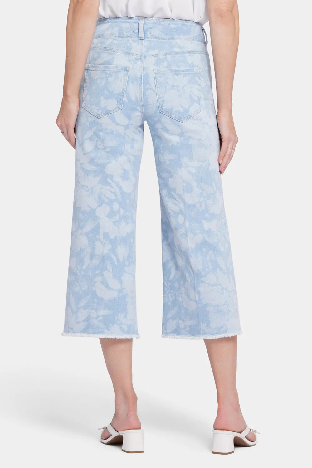 Brigitte Wide Leg Capri Jeans - Marian Annabella