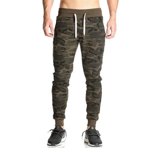 Camouflage Workout Pants For Men