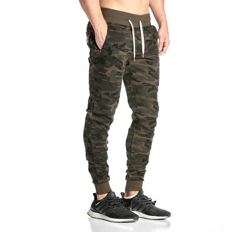 Camouflage Workout Pants For Men