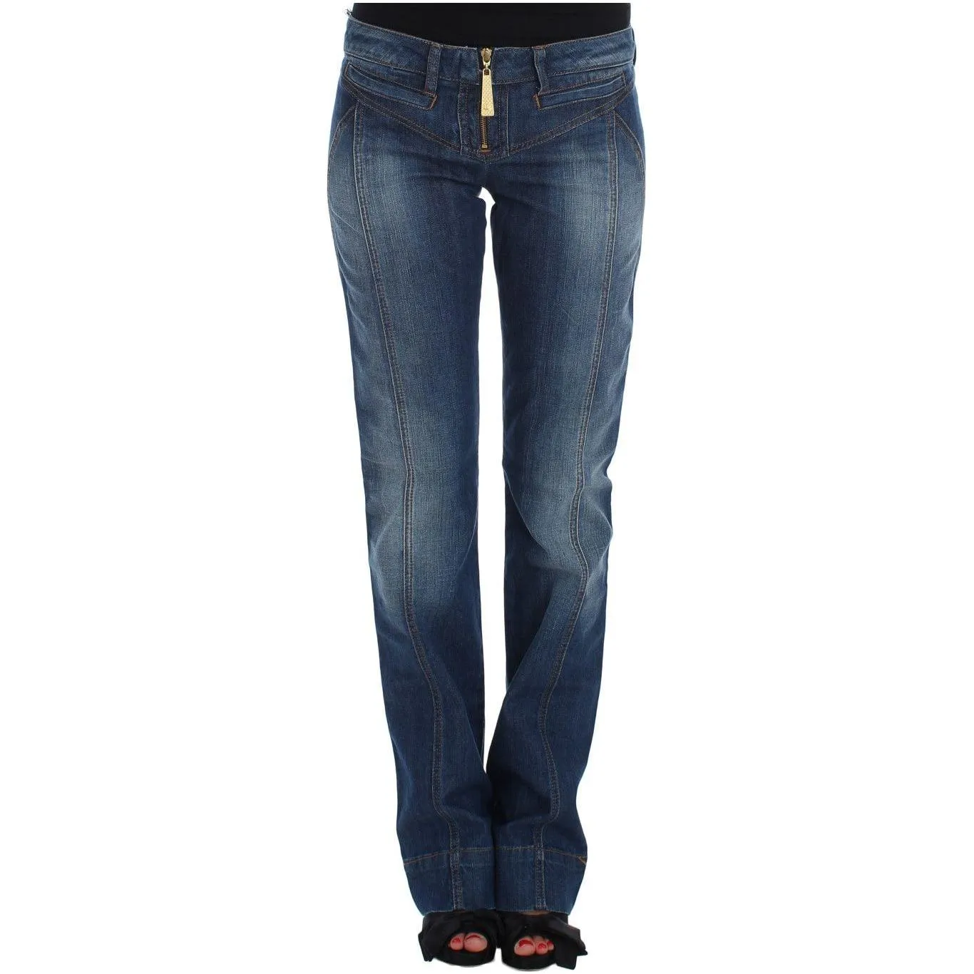 Cavalli Chic Boot Cut Blue Wash Denim