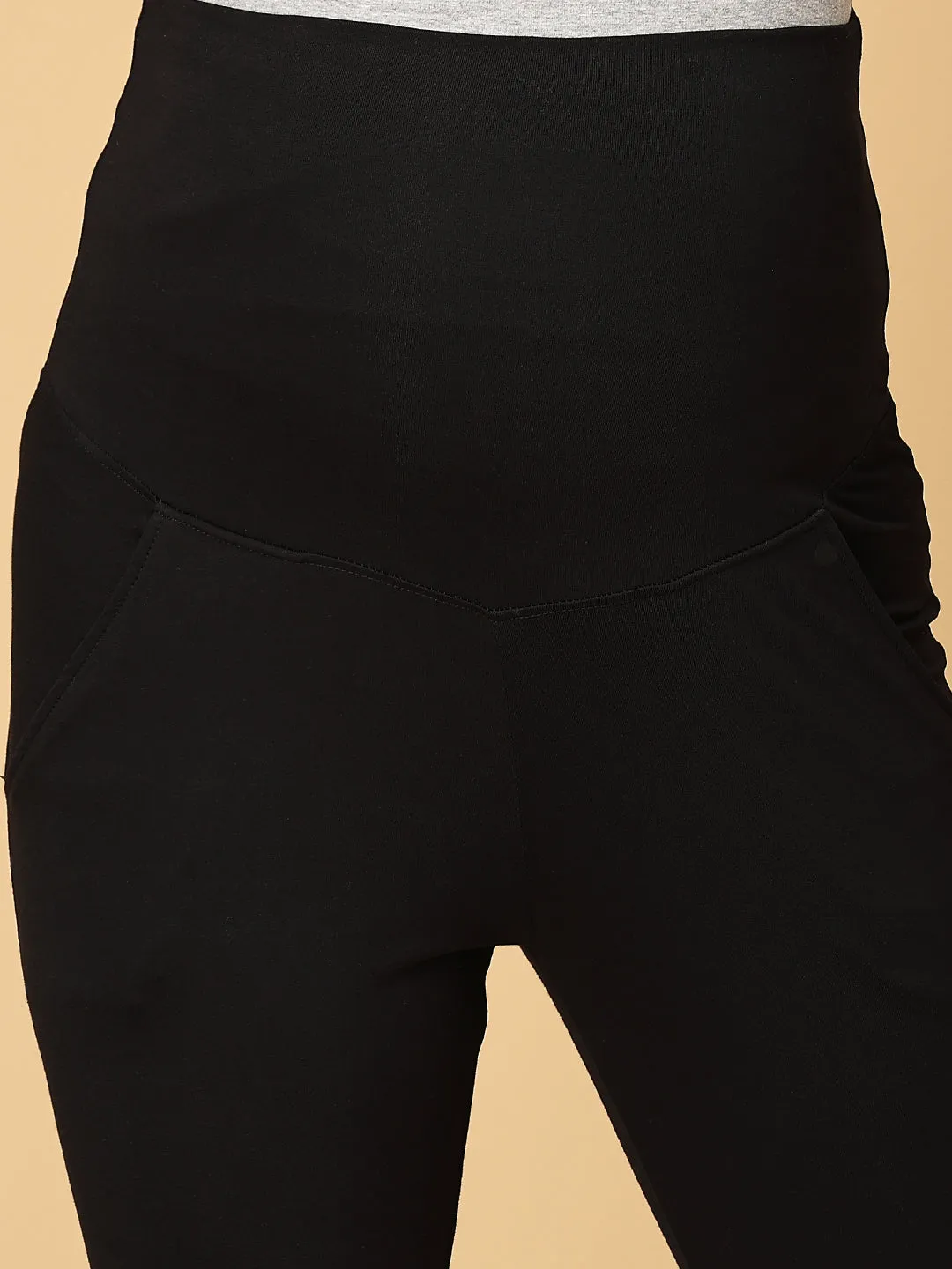 Comfy Maternity Leggings Black