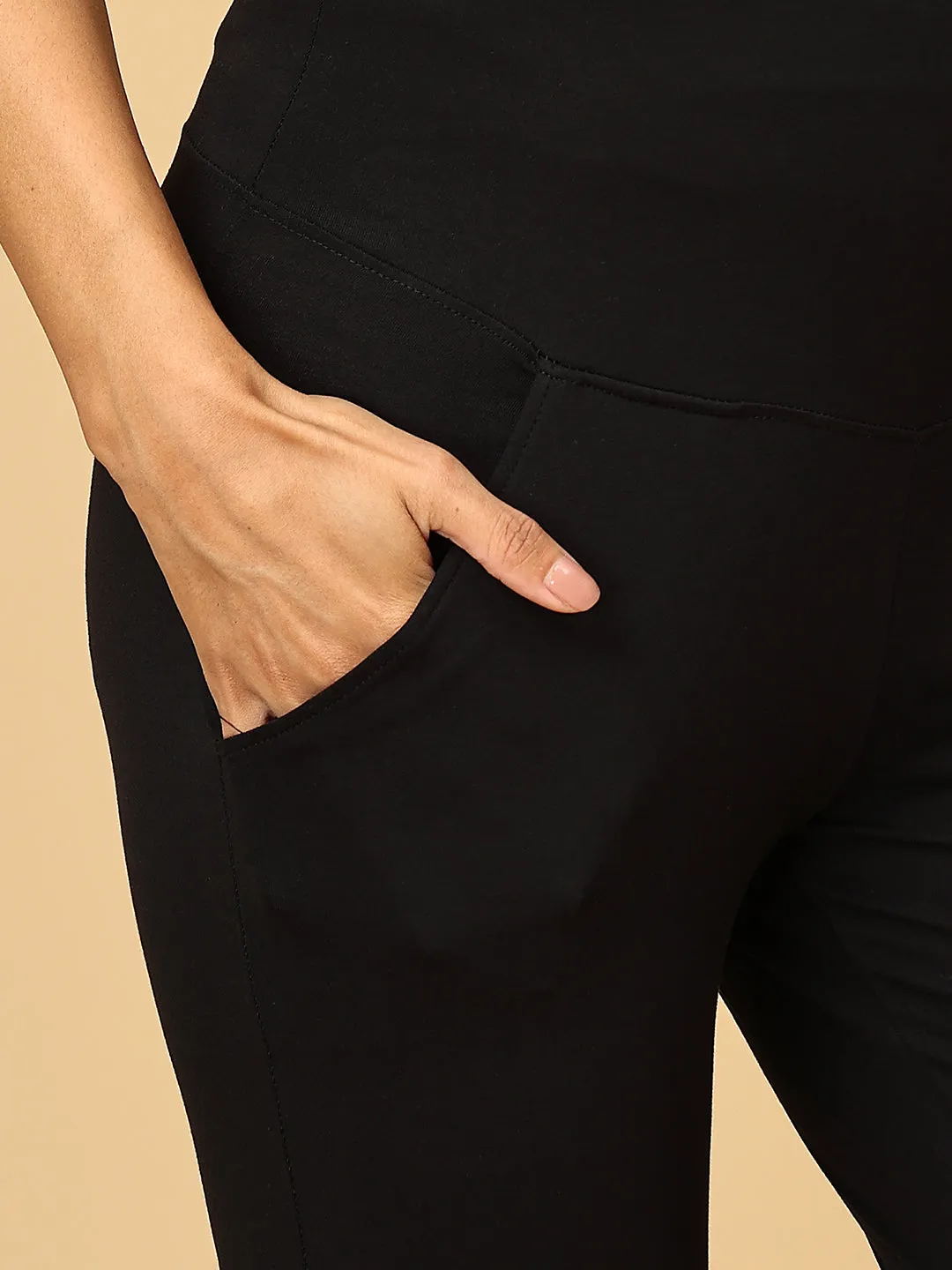 Comfy Maternity Leggings Black