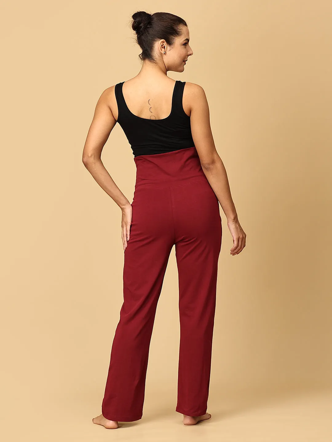 Comfy Maternity Track Pants Combo of 3