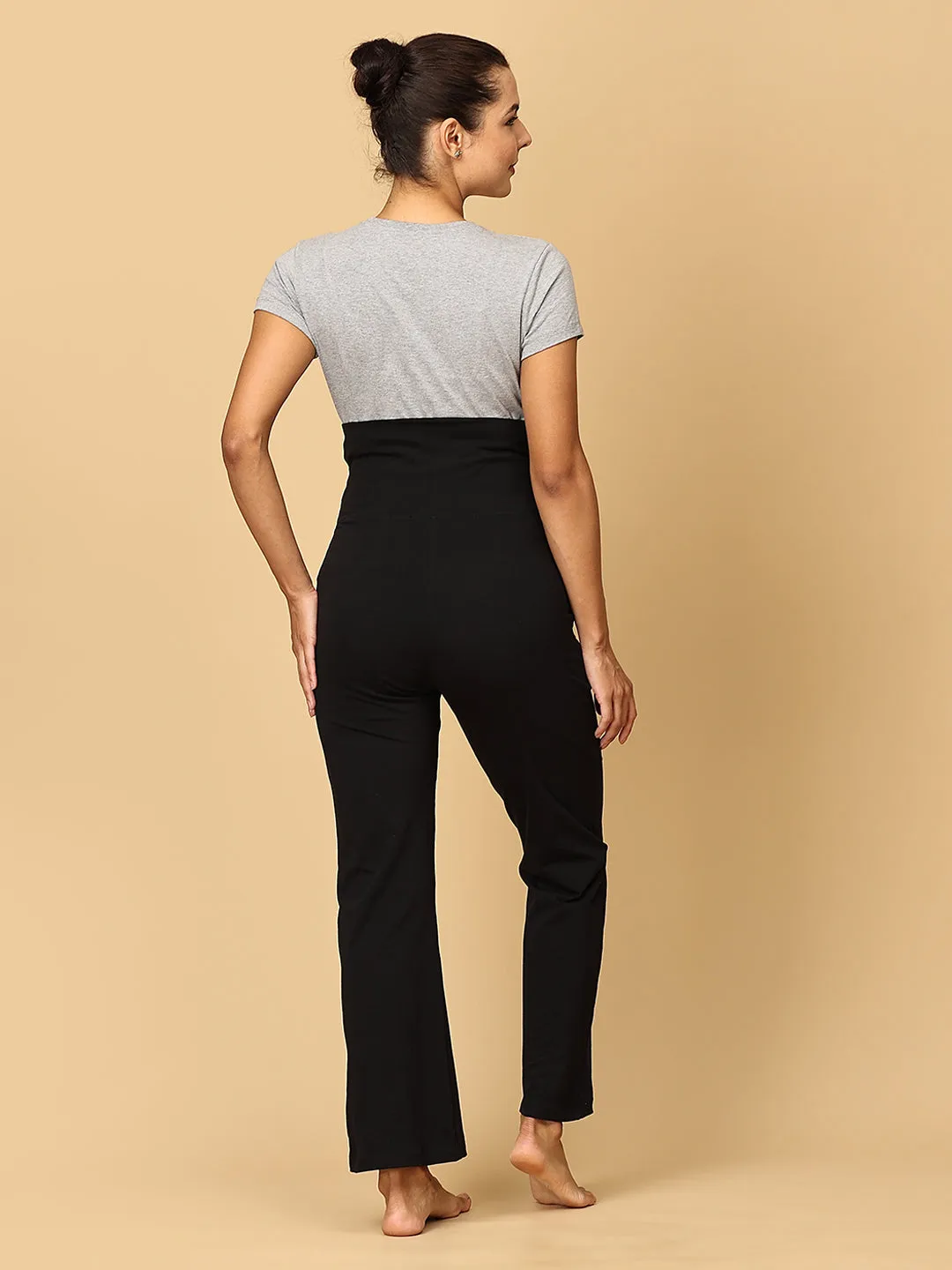 Comfy Maternity Track Pants Combo of 3