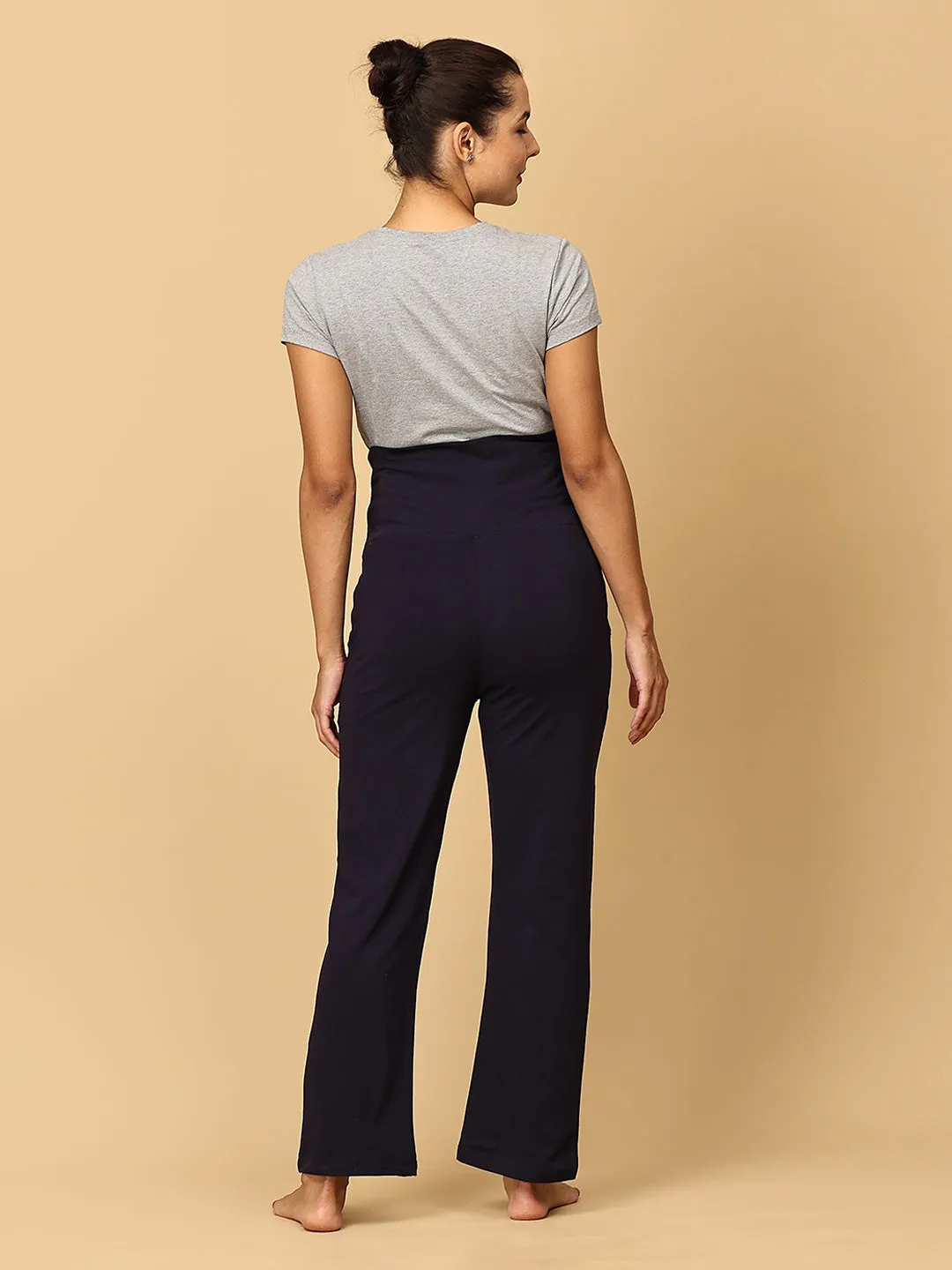 Comfy Maternity Track Pants Combo of 3