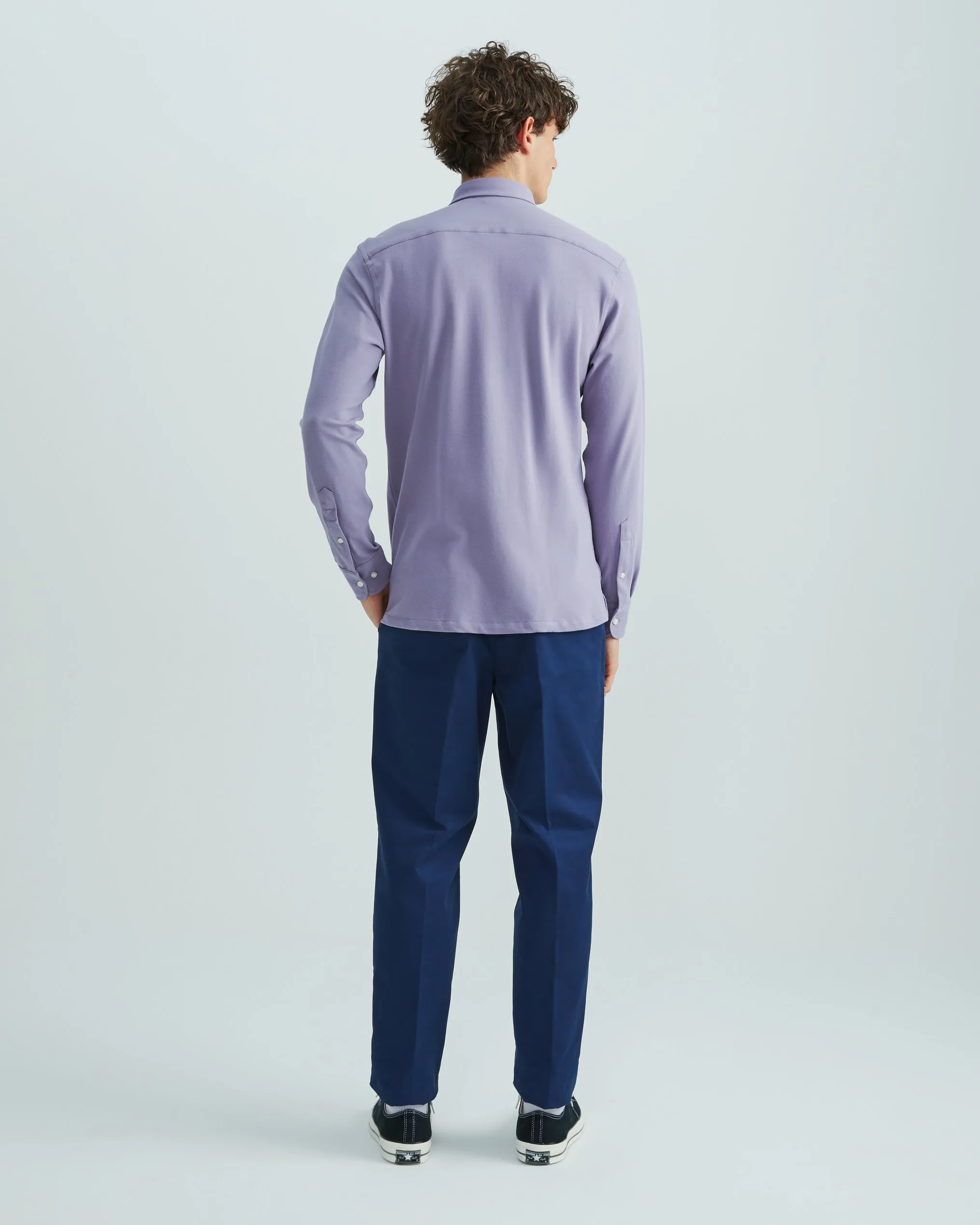 Coupe Cousu, Royal Blue, Cotton Chino Trousers