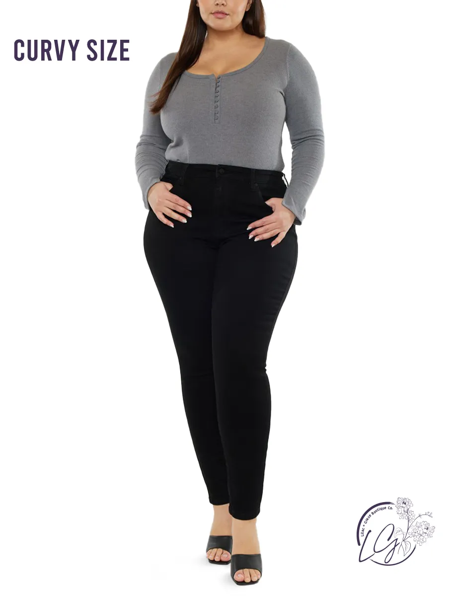 Curvy Thalia High Rise Super Skinny by Kancan