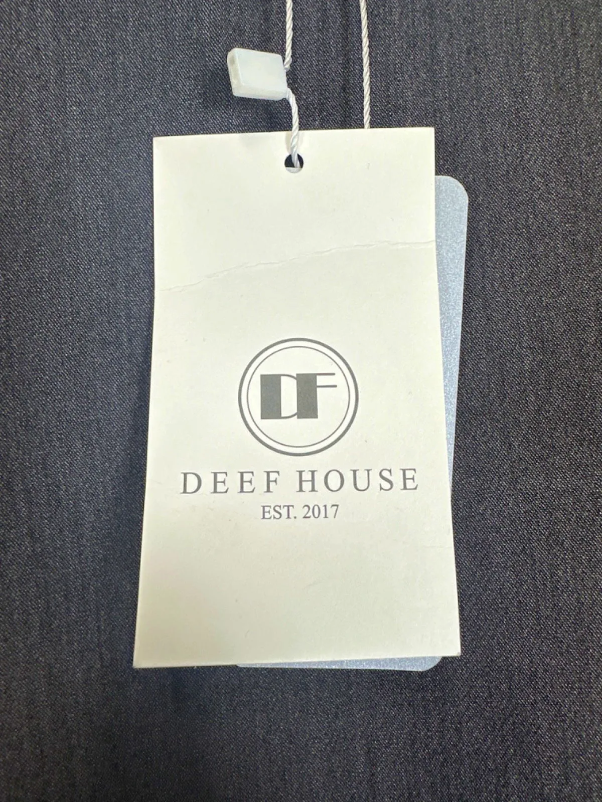 DEEF HOUSE Grey Trousers UK L