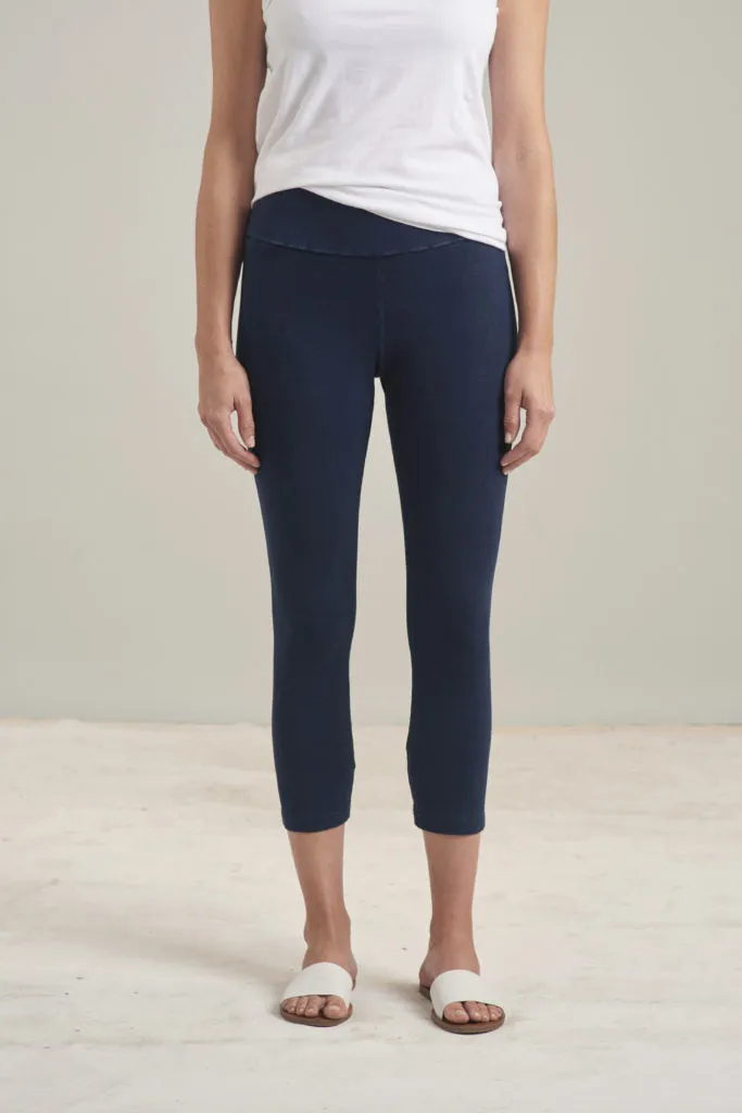 Denim Capri Legging