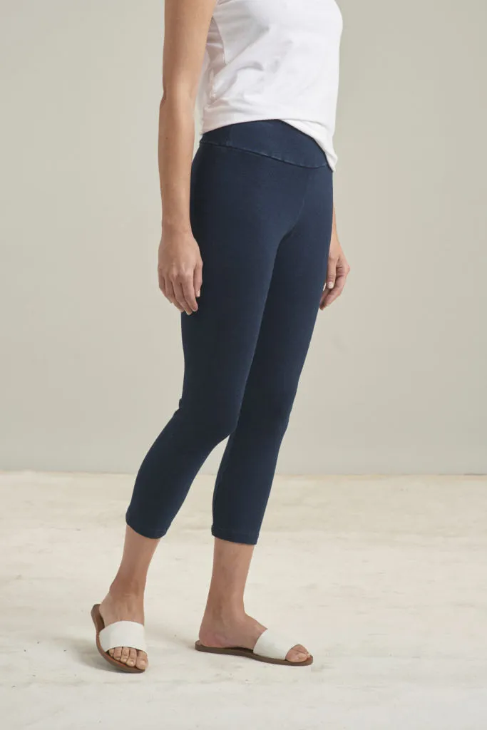 Denim Capri Legging