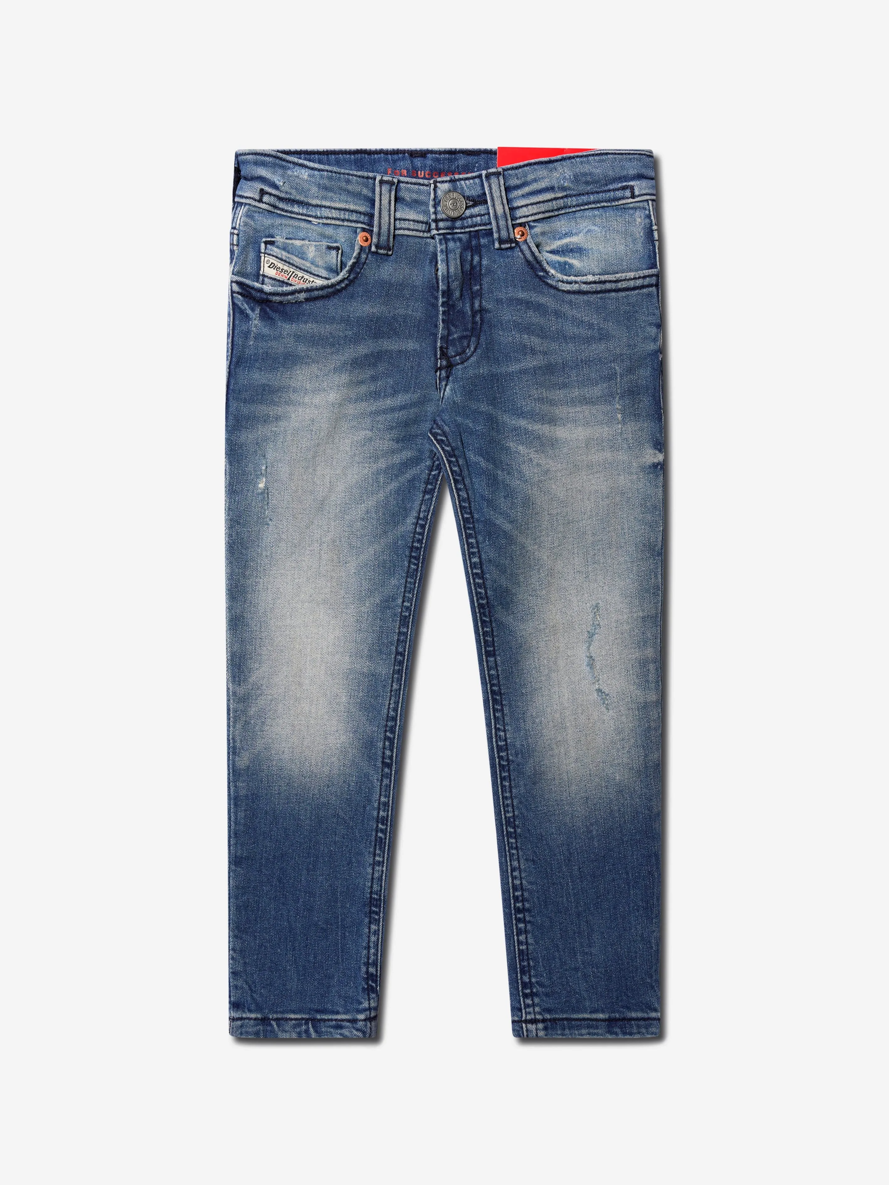 Diesel Boys Sleenker Jeans in Blue