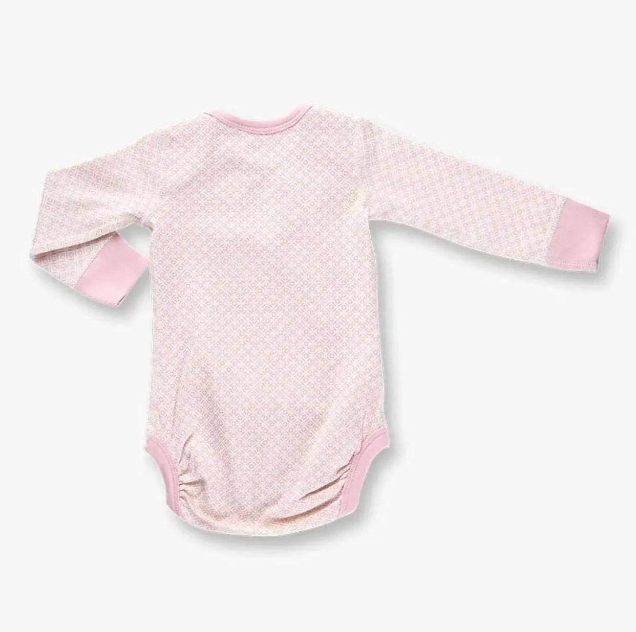 Dusty Pink Long-Sleeve Bodysuit