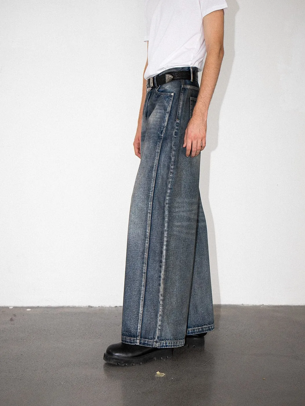 Extra Wide Leg Baggy Jeans