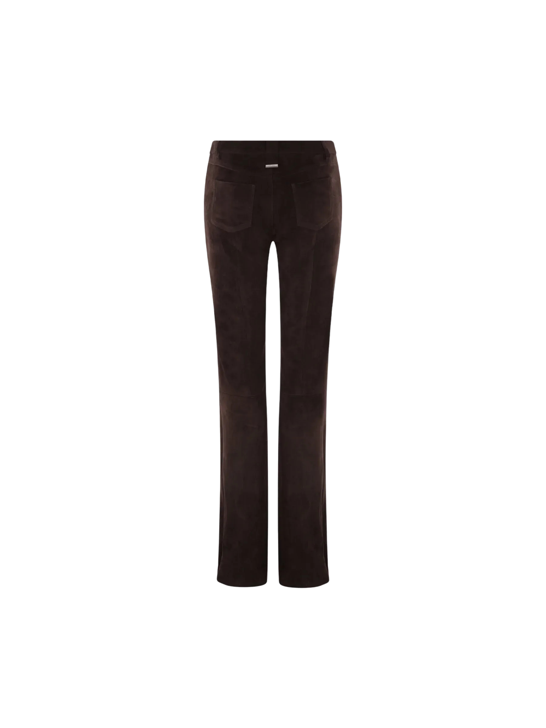 Flared Pants in Suede