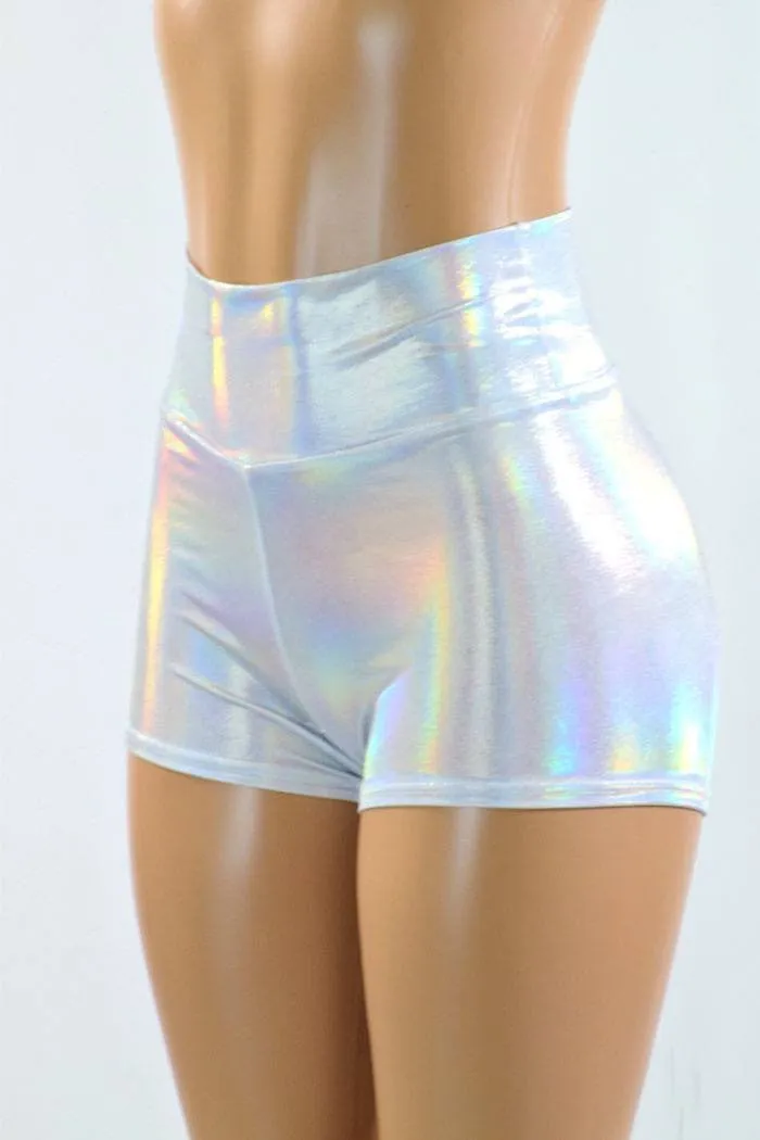 Flashbulb High Waist Shorts