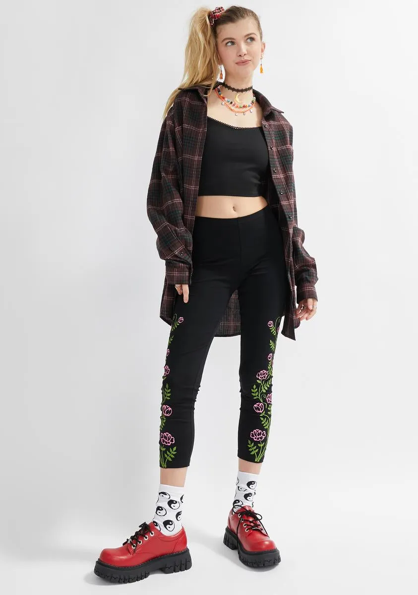 Growing Pains Floral Leggings