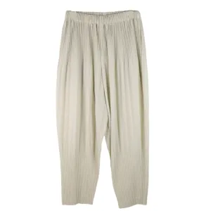 Homme Plisse Pants Cream