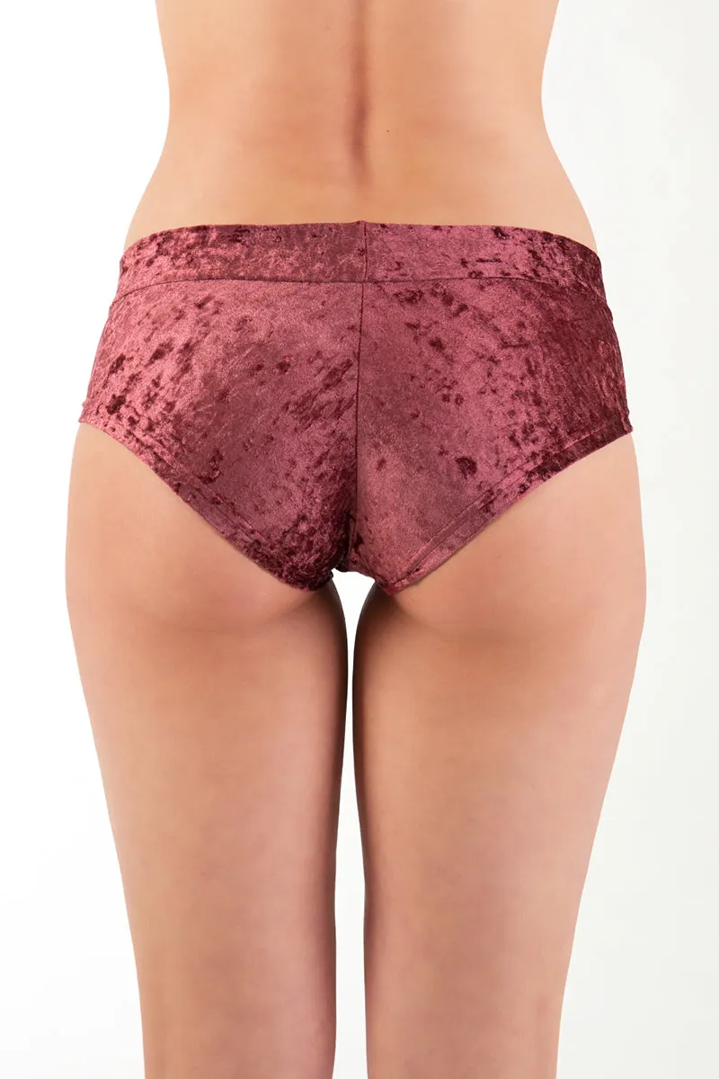 Hot pants velvet