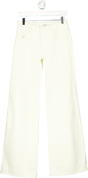 House of CB White Wide Leg Trousers Size S