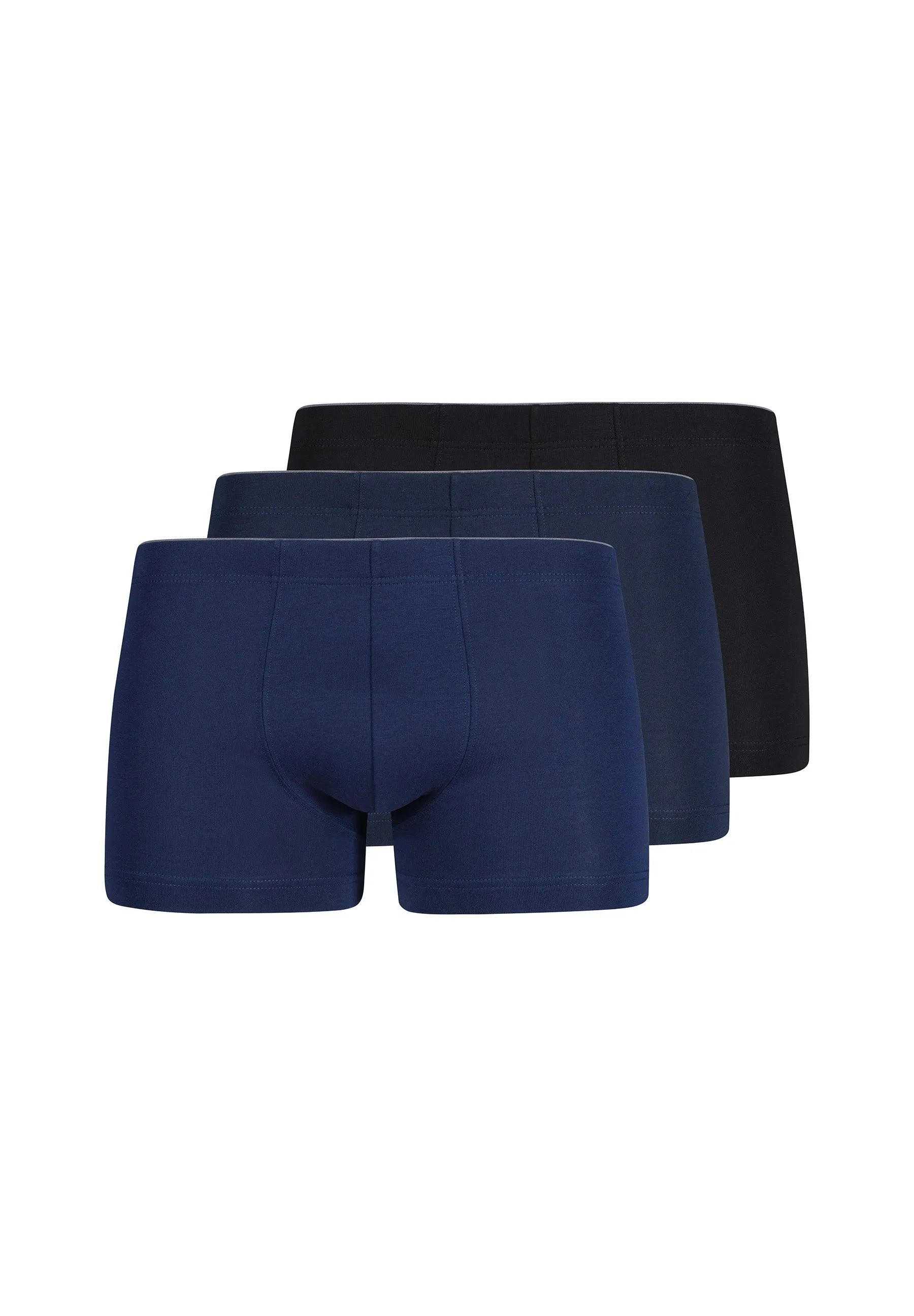 HUBER hautnah - Cotton - Boxer Pants 3 Pack