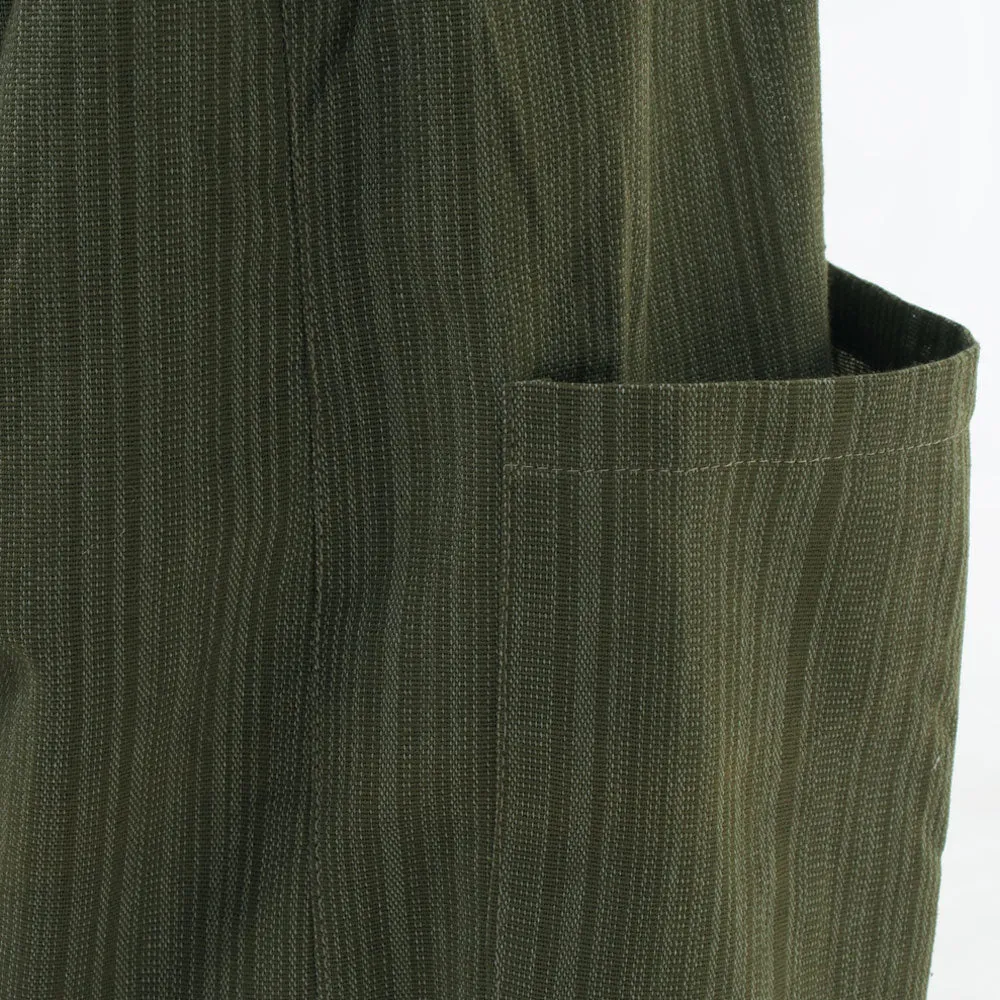 Jungle Green Women's Pinstripe Harem Pants