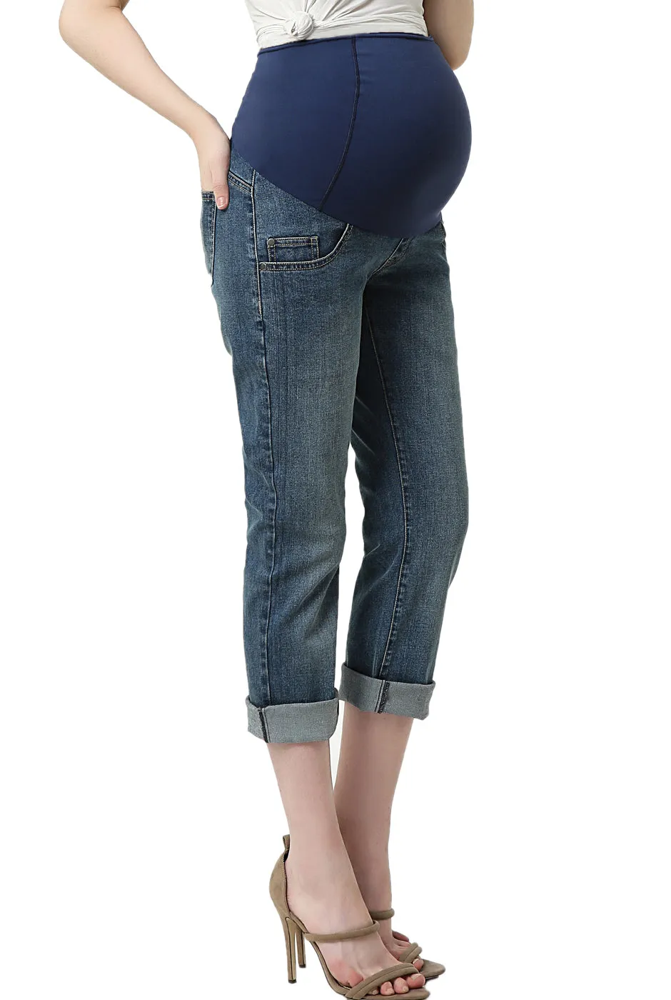 Kimi   Kai Maternity "Jodie" Girlfriend Jeans