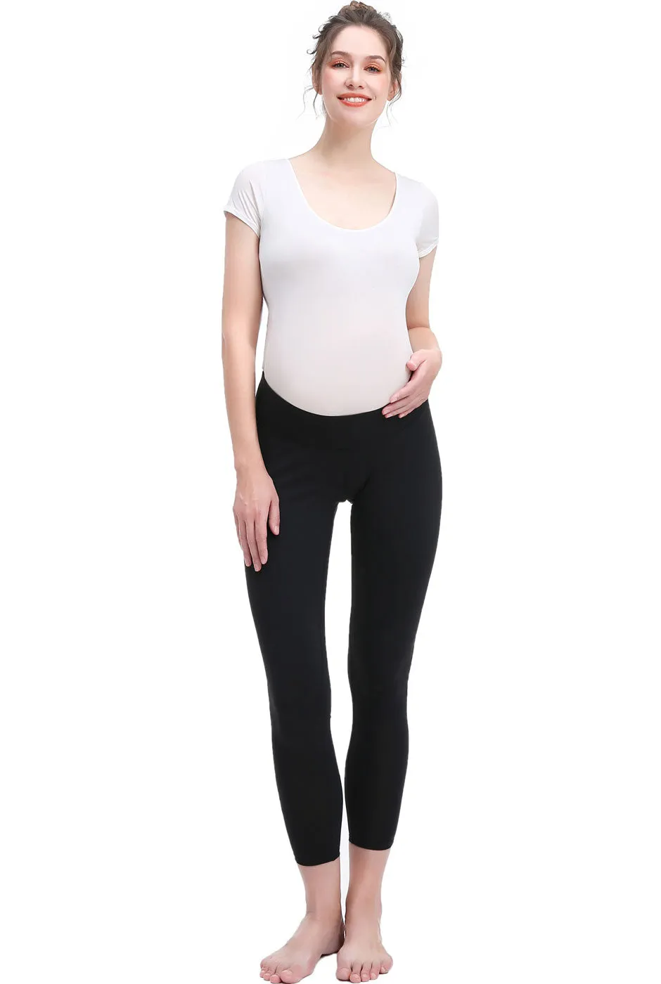 Kimi   Kai Maternity "Nikki" Under Belly Leggings (26" Inseam)