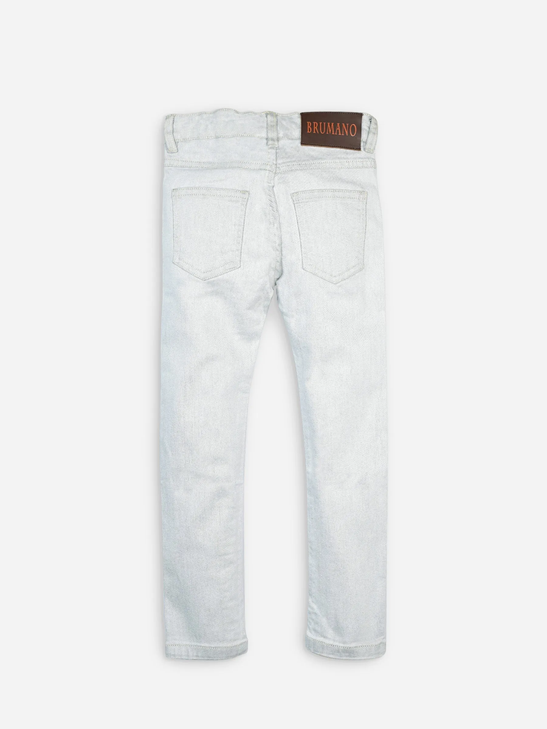 Light Grey Slimfit Casual Jeans