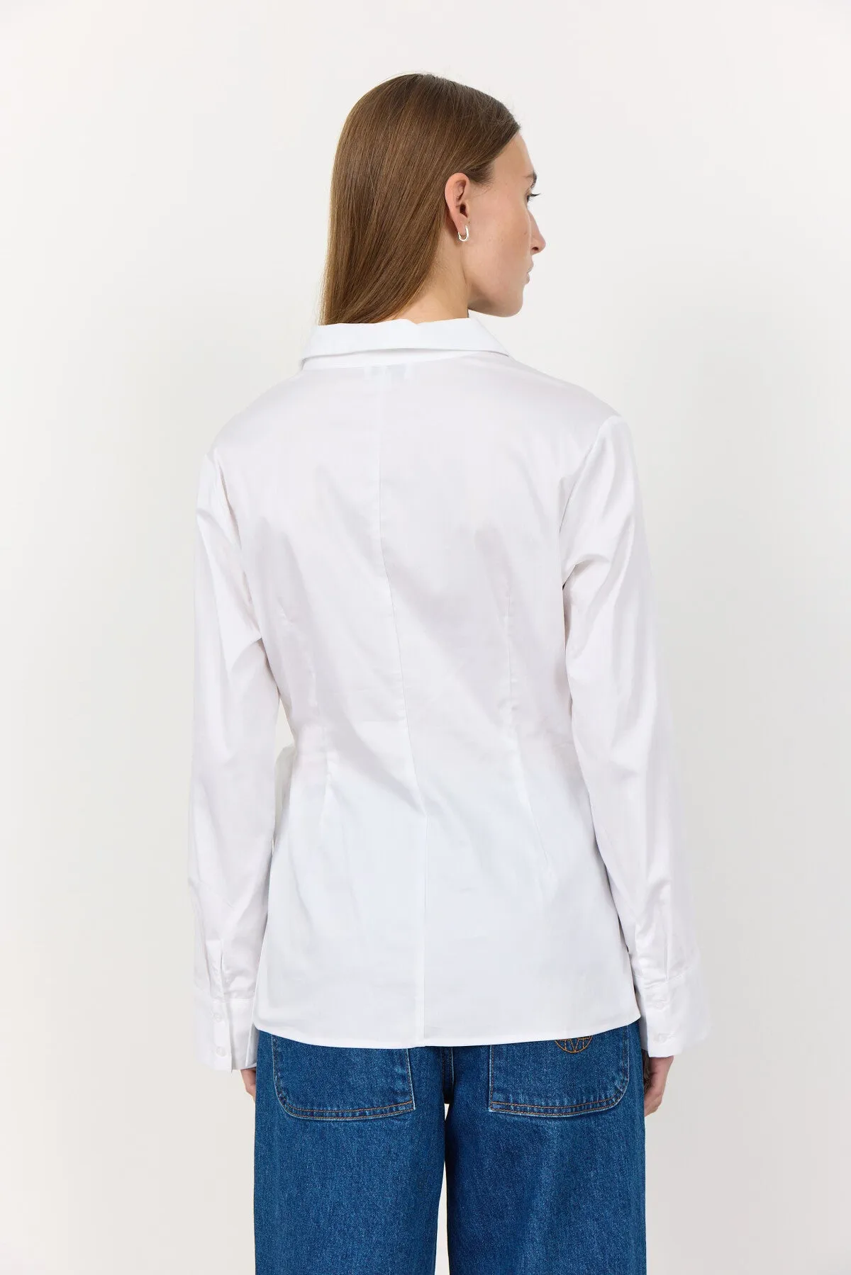 LR-ISLA SOLID 118 Shirt White