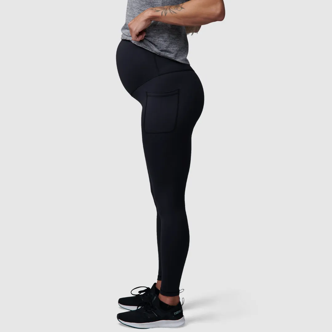 Maternity Legging w/ Pockets (Black)