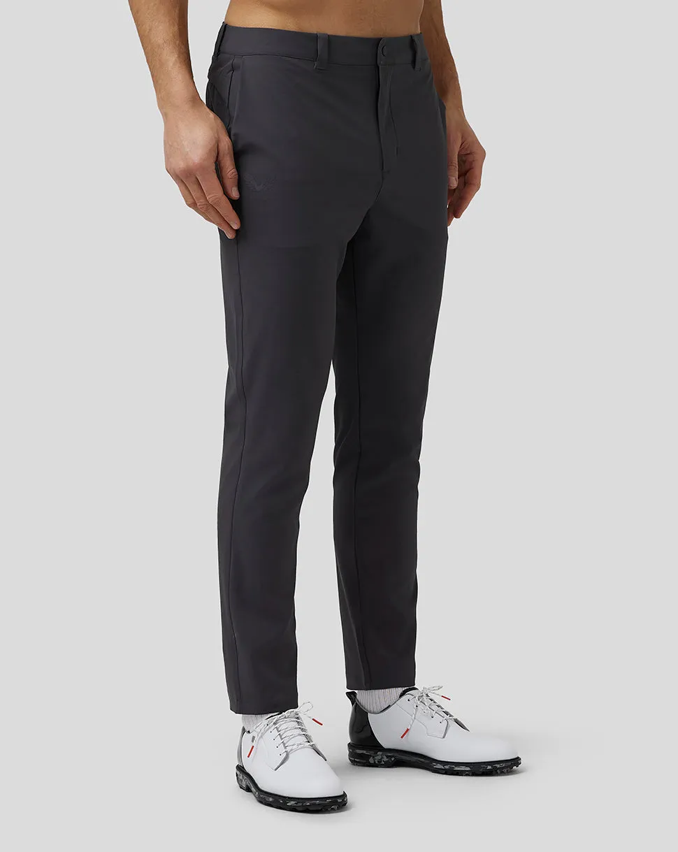 Men's Golf Water-Resistant Trousers - Gunmetal