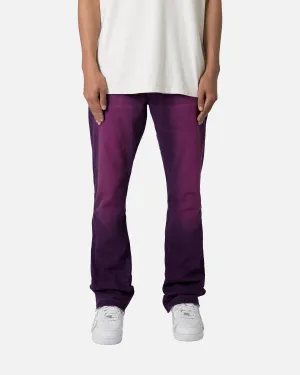 MNML B512 Flare Denim Jeans Purple