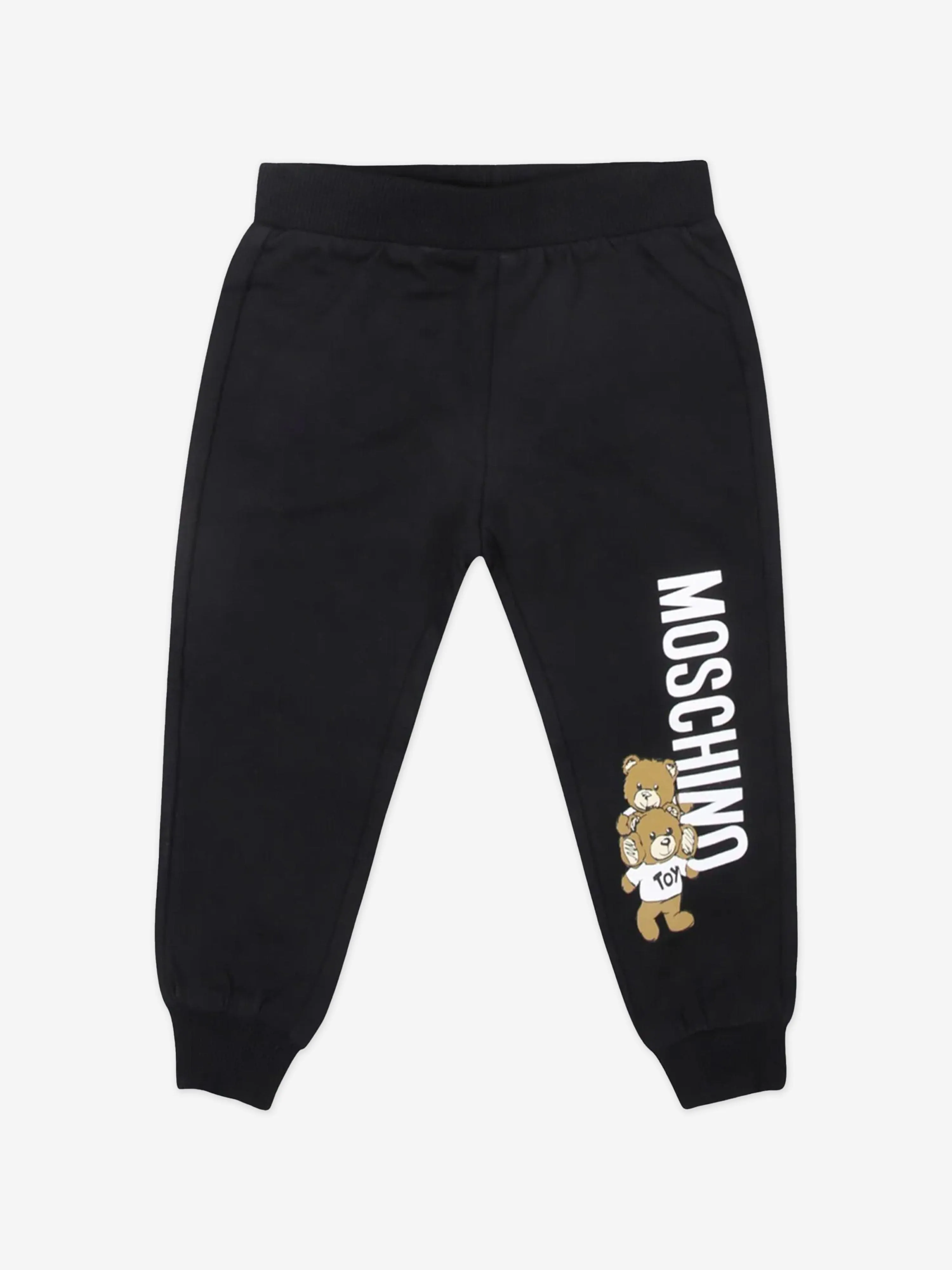 Moschino Baby Bear Logo Tracksuit in Black