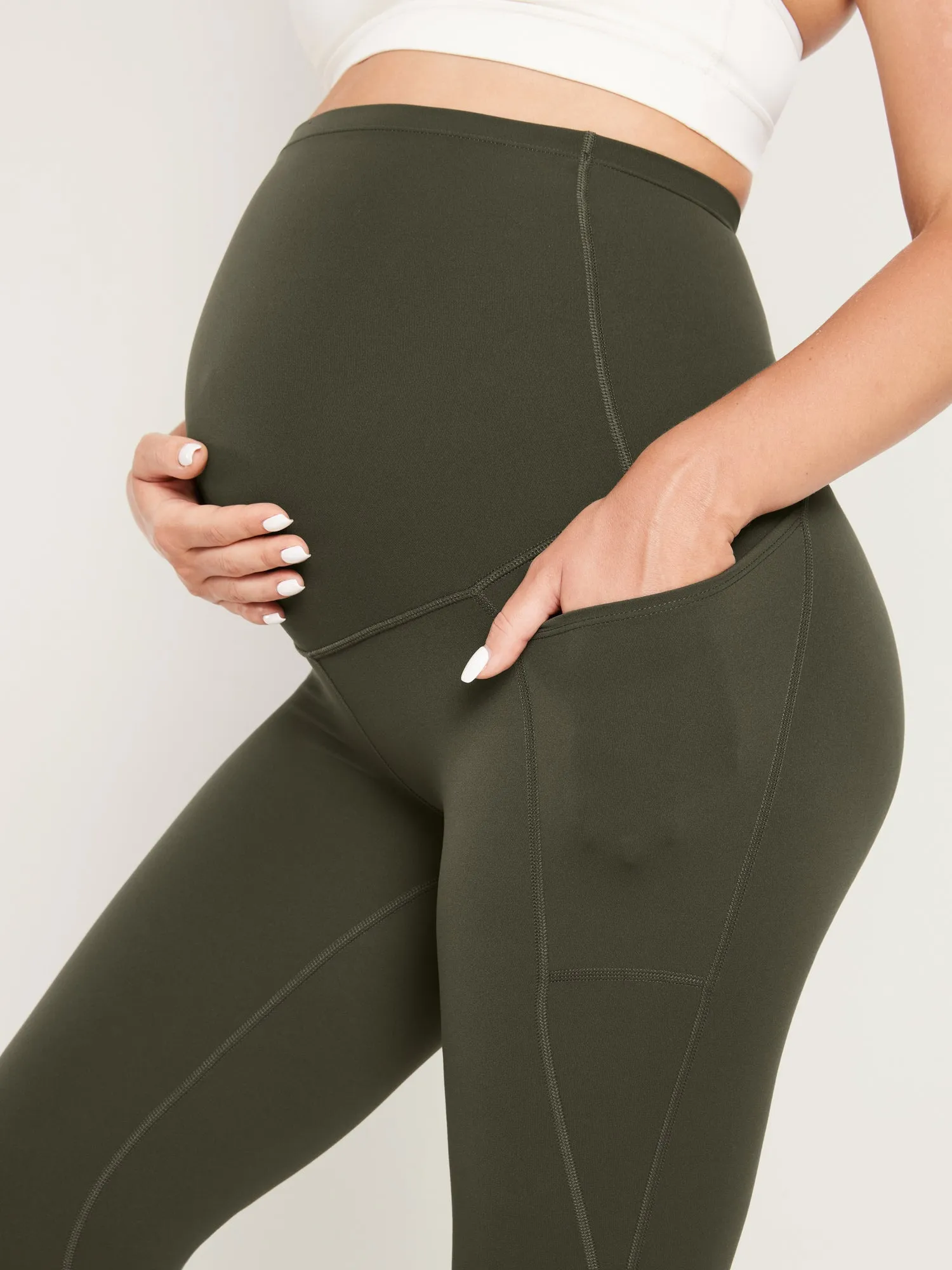 Natrelax® Maternity Leggings 25" - With Pockets