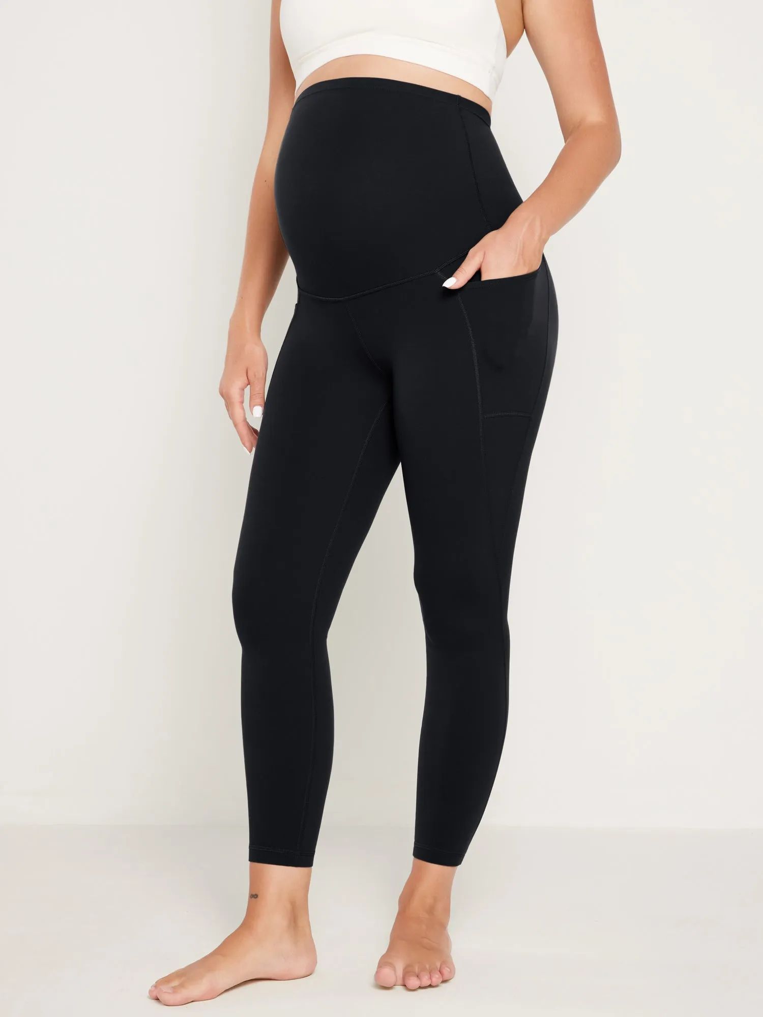 Natrelax® Maternity Leggings 25" - With Pockets