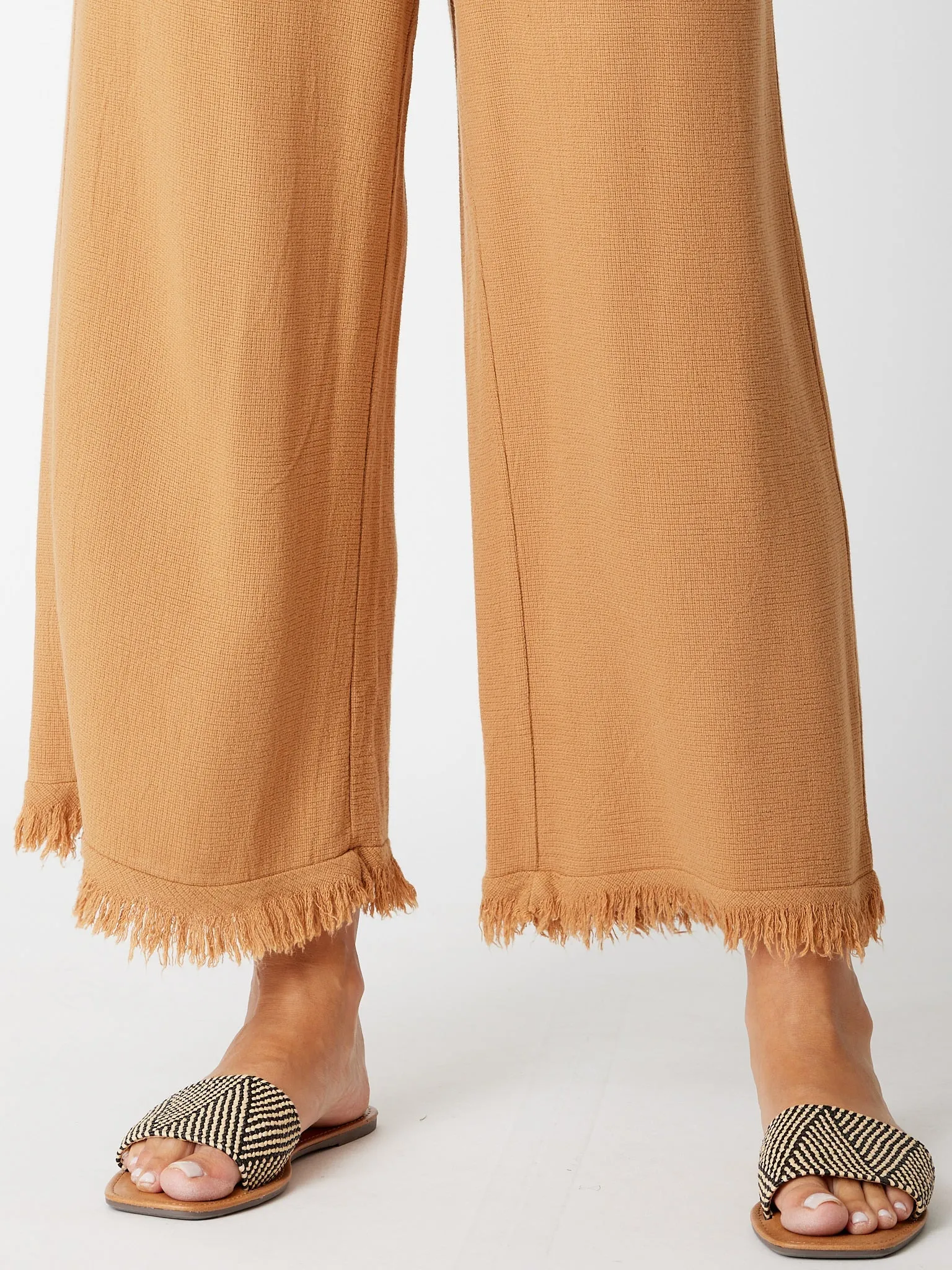 Natural Slub Pant - 30678 Toffee