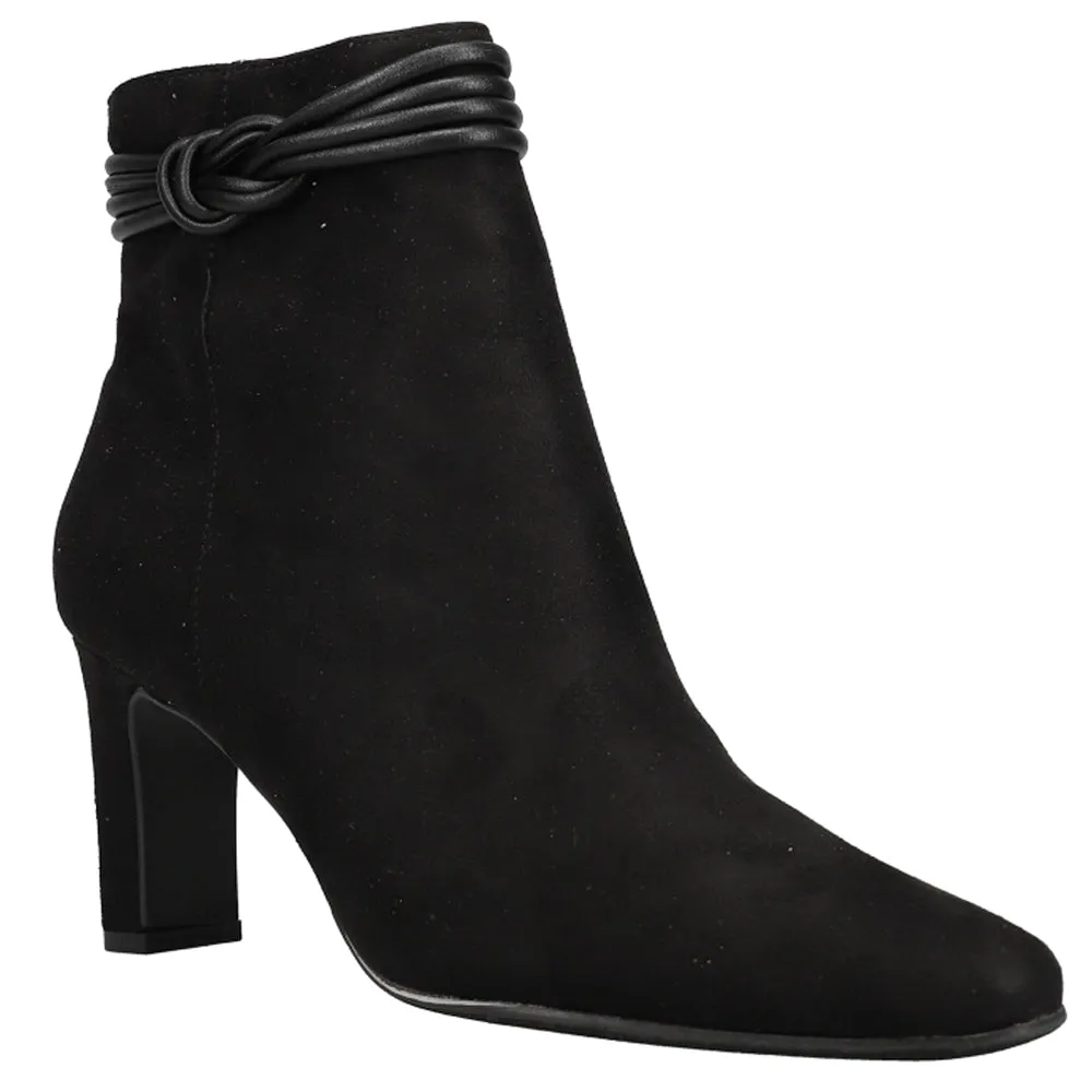 Never Ending Suede Zippered Boots