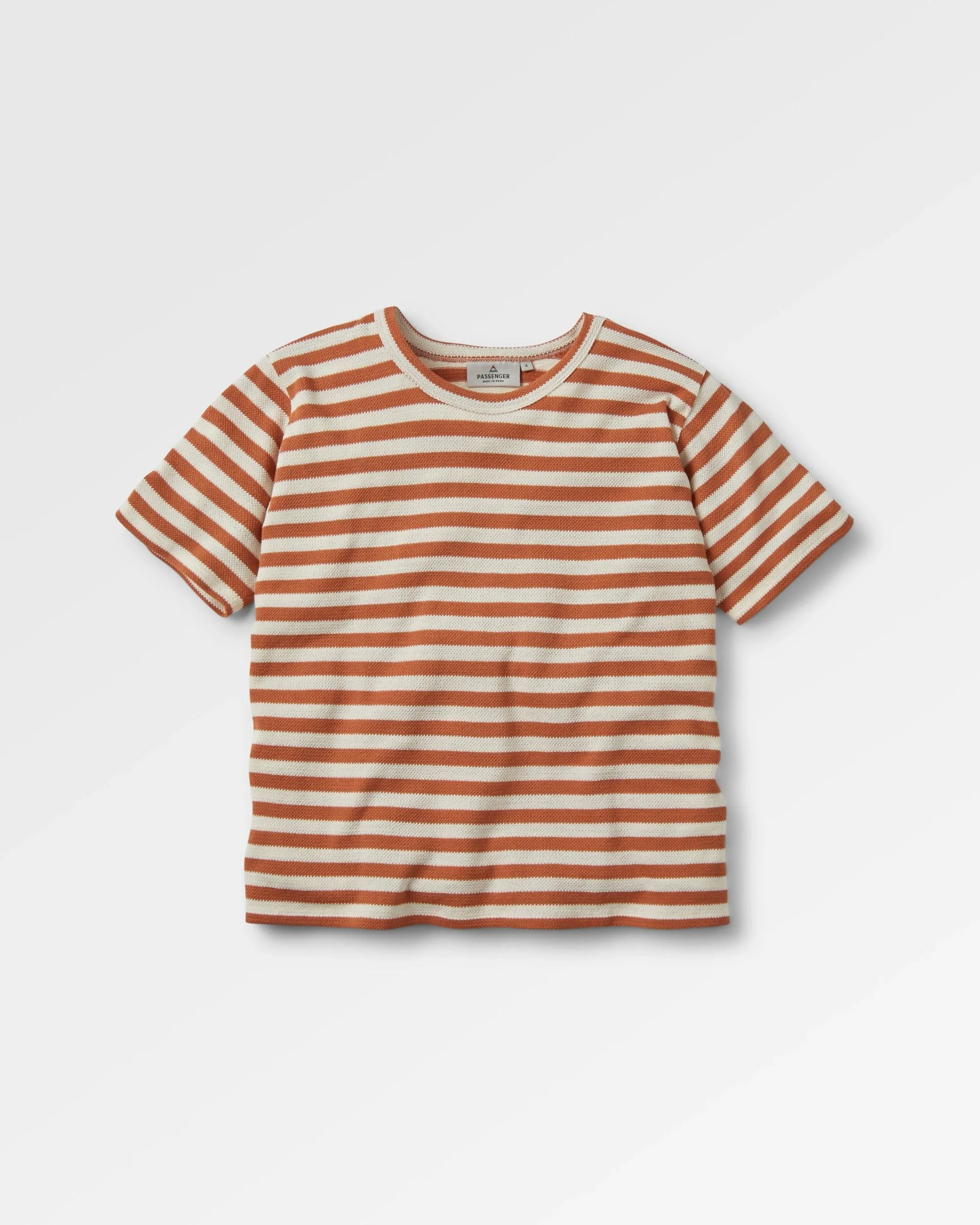 Panorama Recycled Cotton T-Shirt - Glazed Ginger