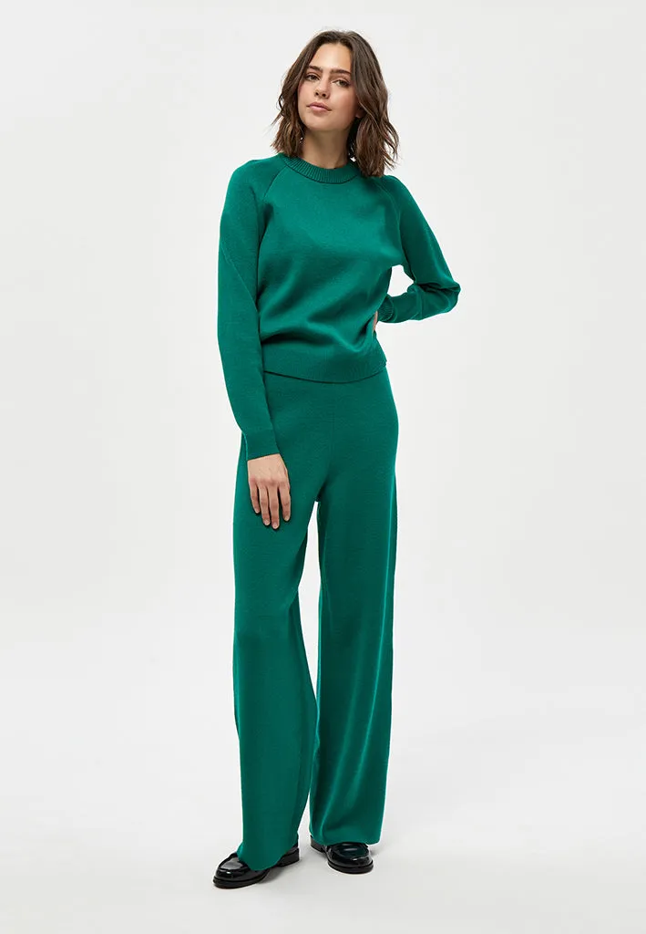 PCRosalia Knit Pant - Cadmium Green