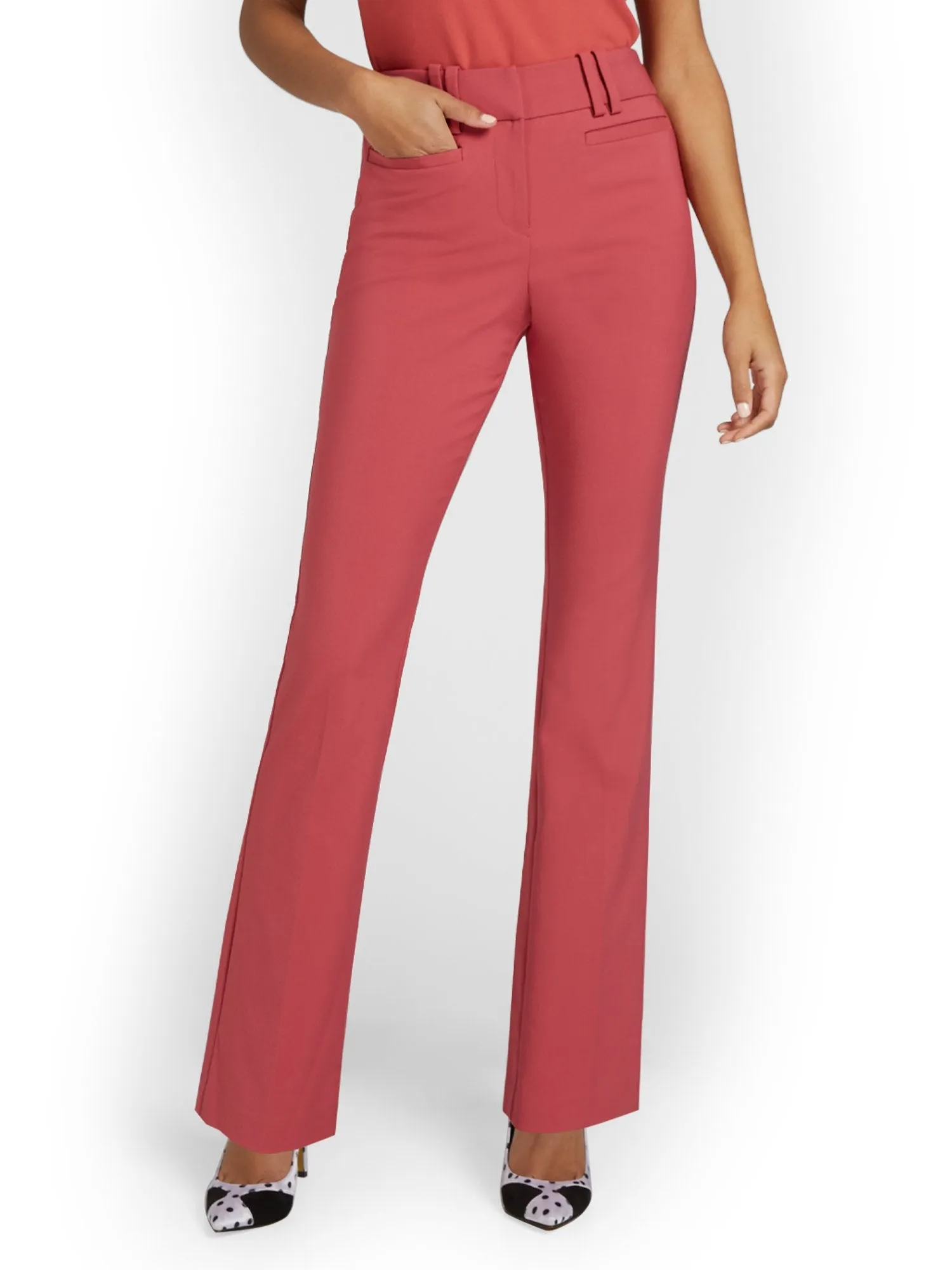 Petite Mid-Rise Modern Bootcut Pant - All-Season Stretch