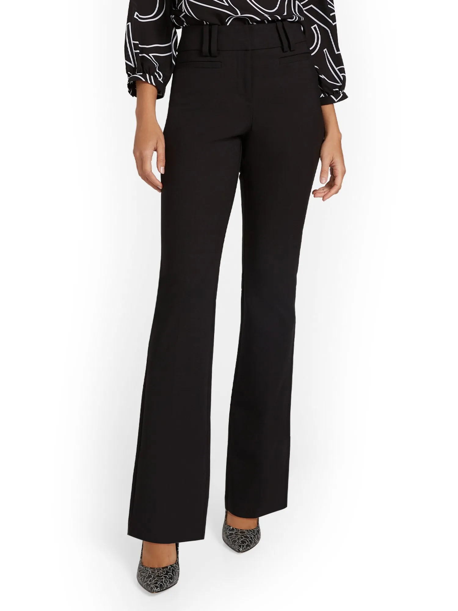 Petite Mid-Rise Modern Bootcut Pant - All-Season Stretch