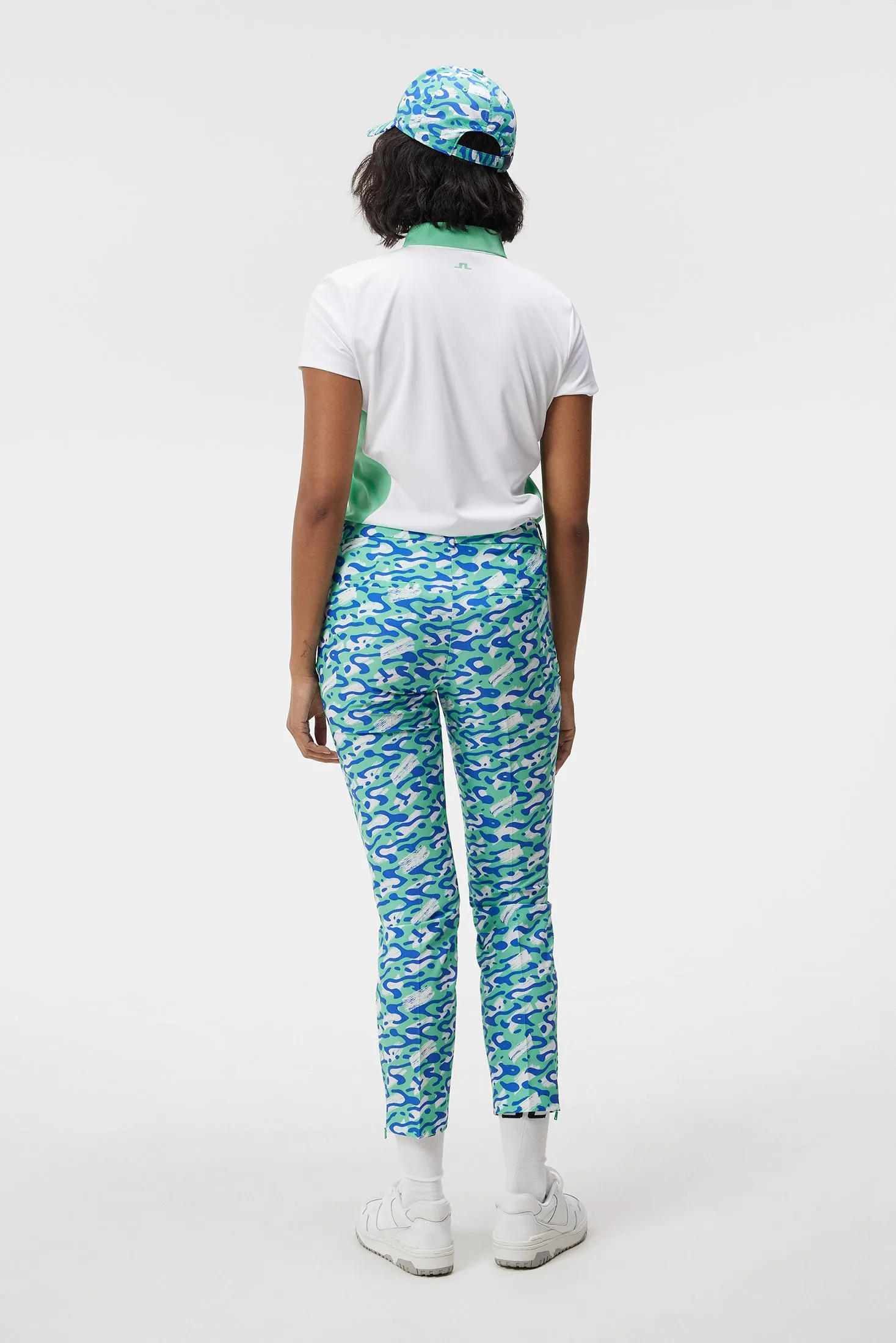 Pia Print Pant / Caldera Jade Cream