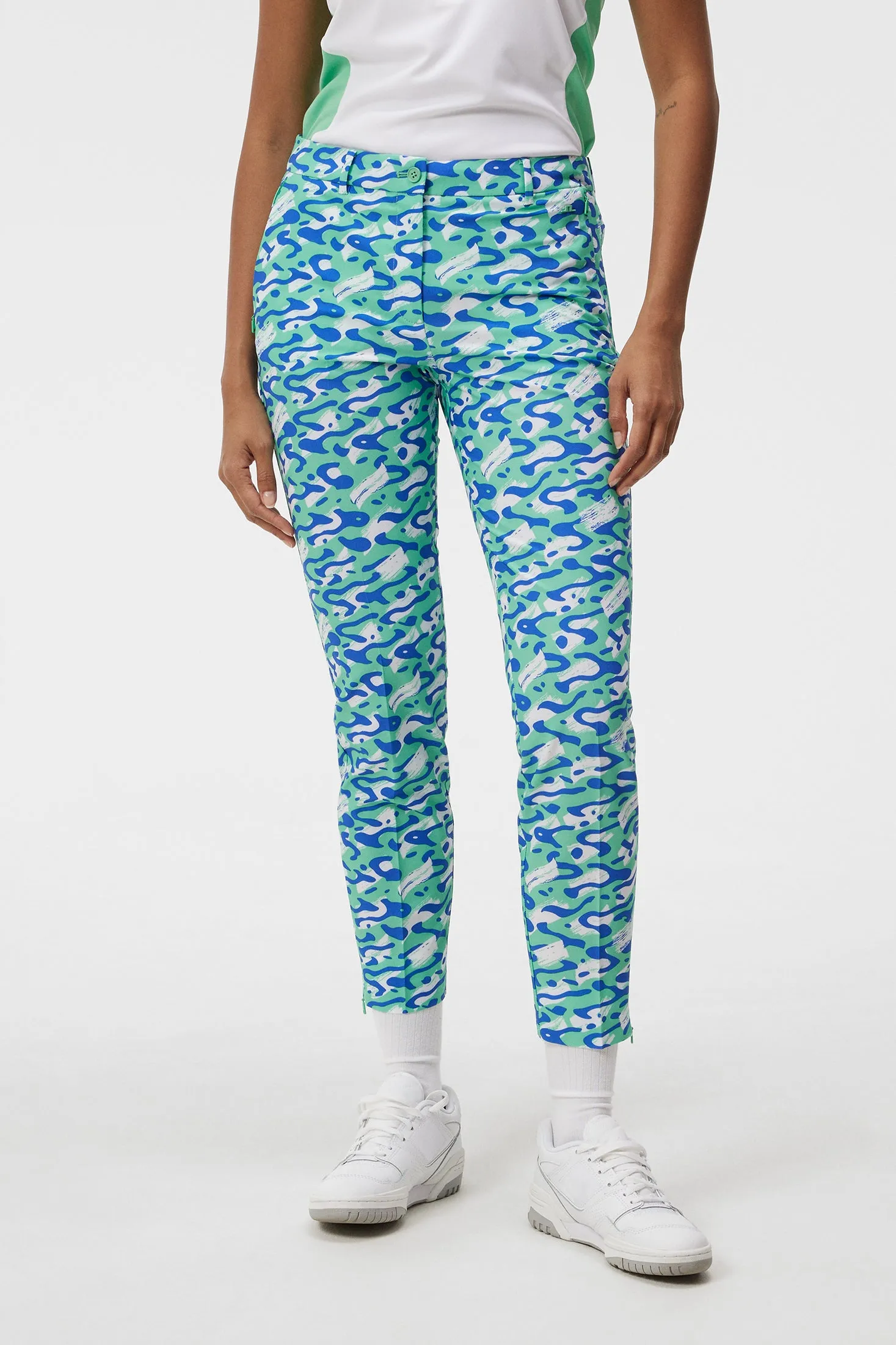 Pia Print Pant / Caldera Jade Cream